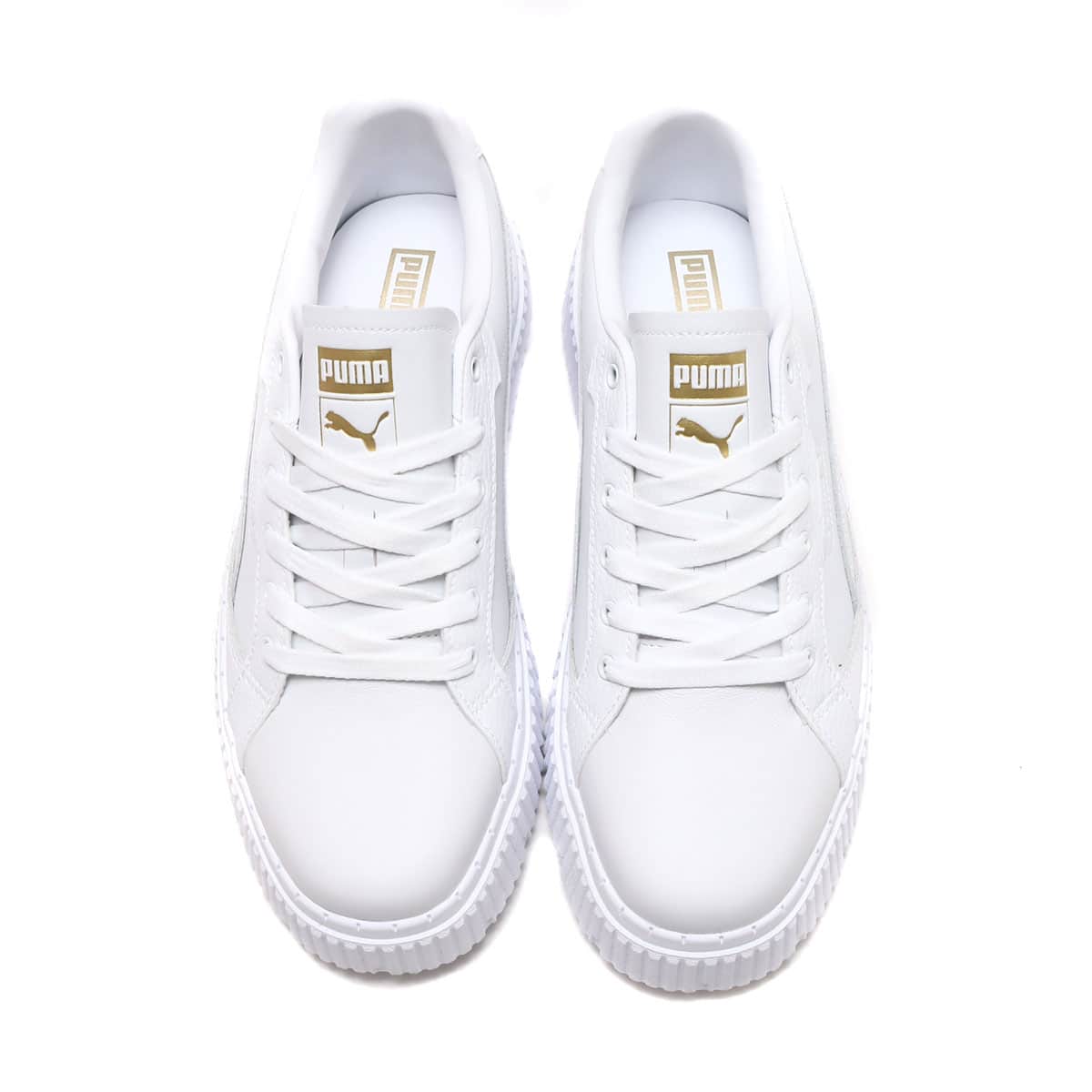 PUMA DINARA LTHR WNS PUMA WHITEの画像