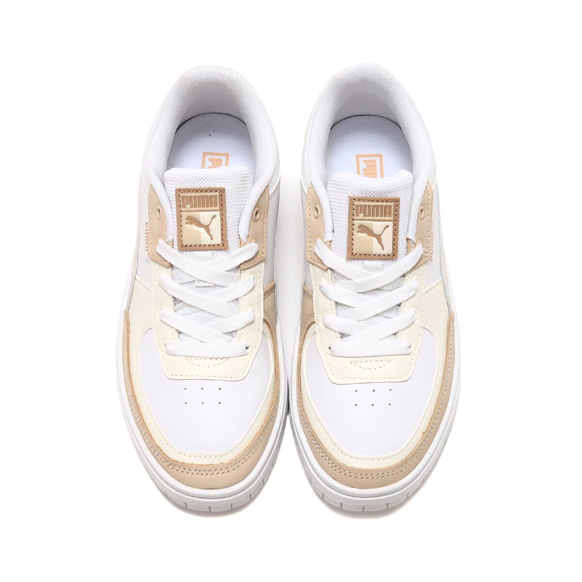 PUMA CALI DREAM PASTEL WNS PUMA WHITE/WORM WHITE/GRANOLA 23SP-Iの画像