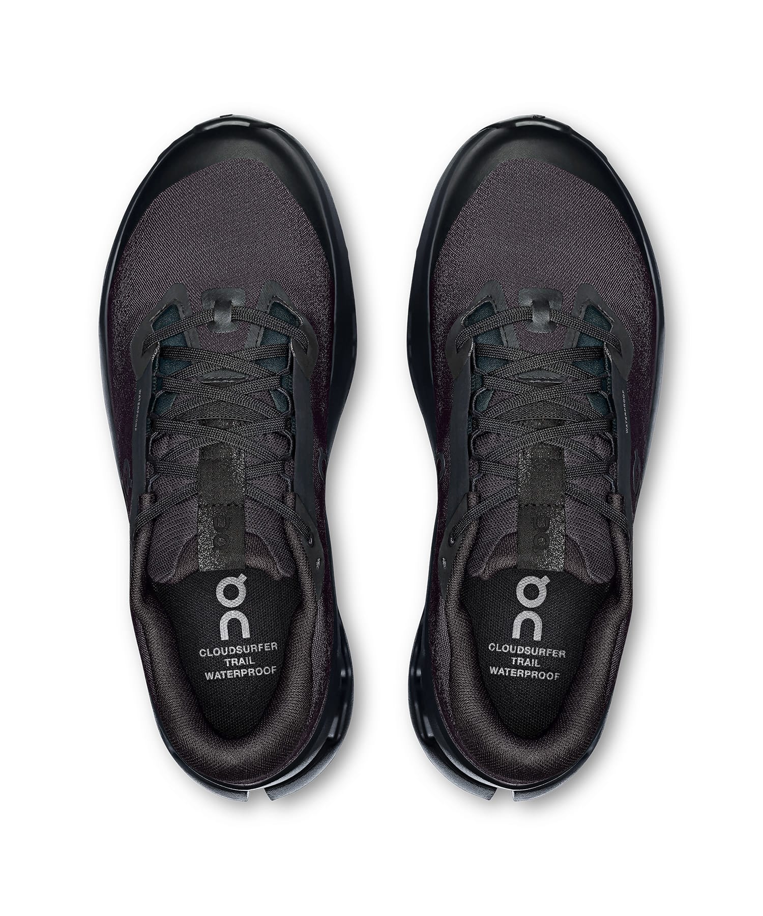 On Cloudsurfer Trail 2 WP W Black | Blackの画像