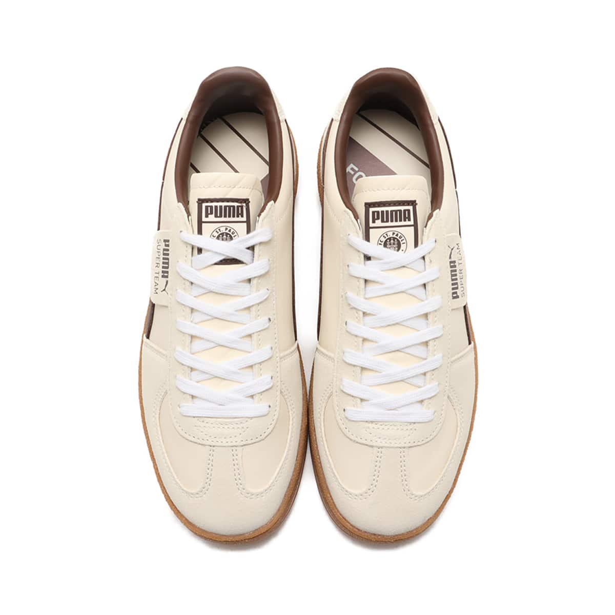 PUMA SUPER TEAM ST. PAULI SUGARED ALMOND-ESPRESSO BROW の画像