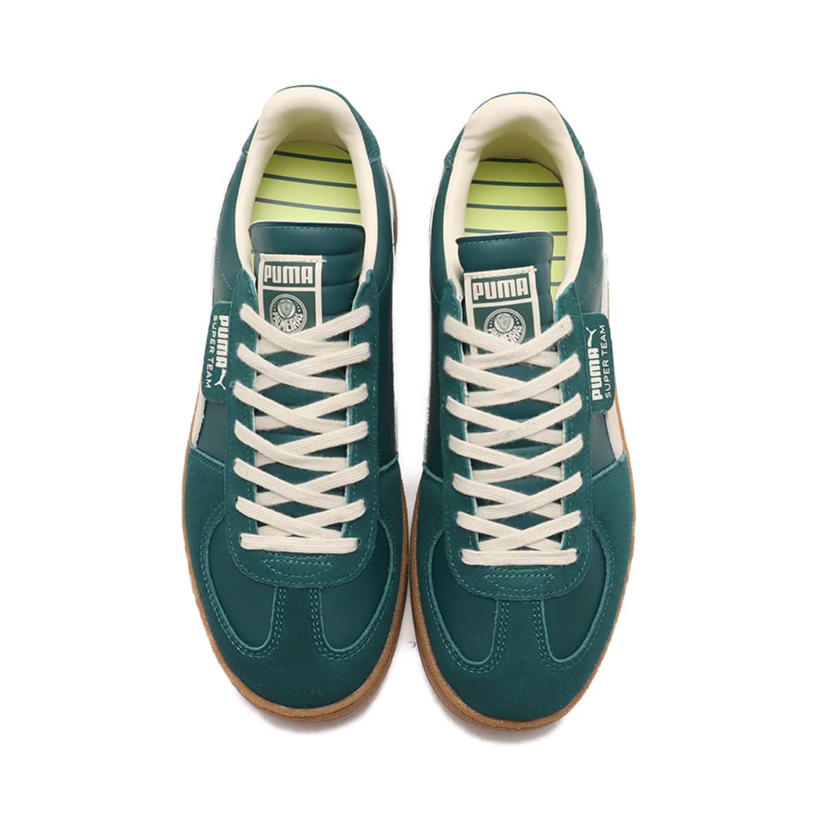 PUMA SUPER TEAM PALMEIRAS MALACHITE-ALPINE SNOW の画像