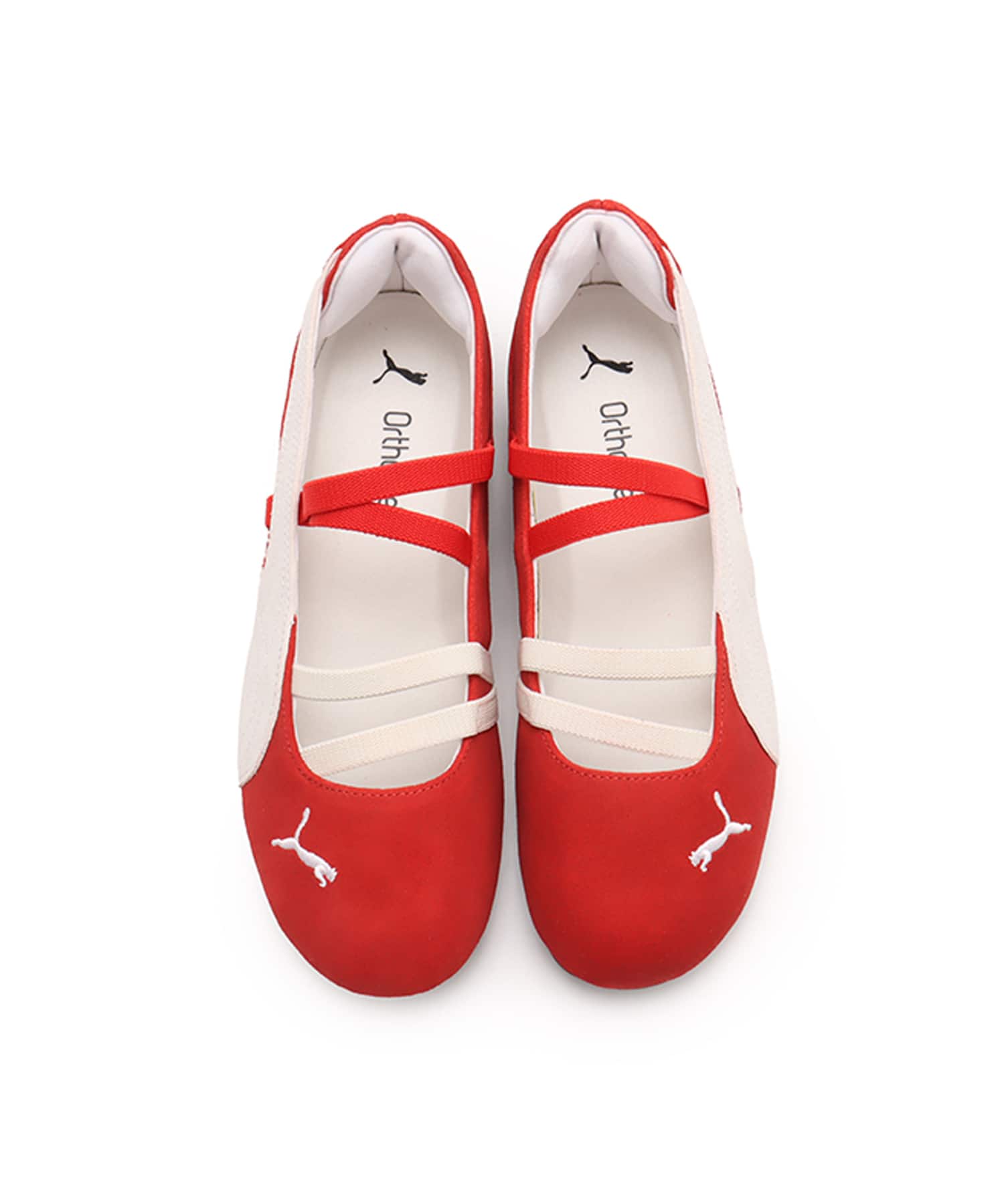 PUMA SPEEDCAT BALLET SD WNS FOR ALL TIME RED-PUMA WHITE-の画像