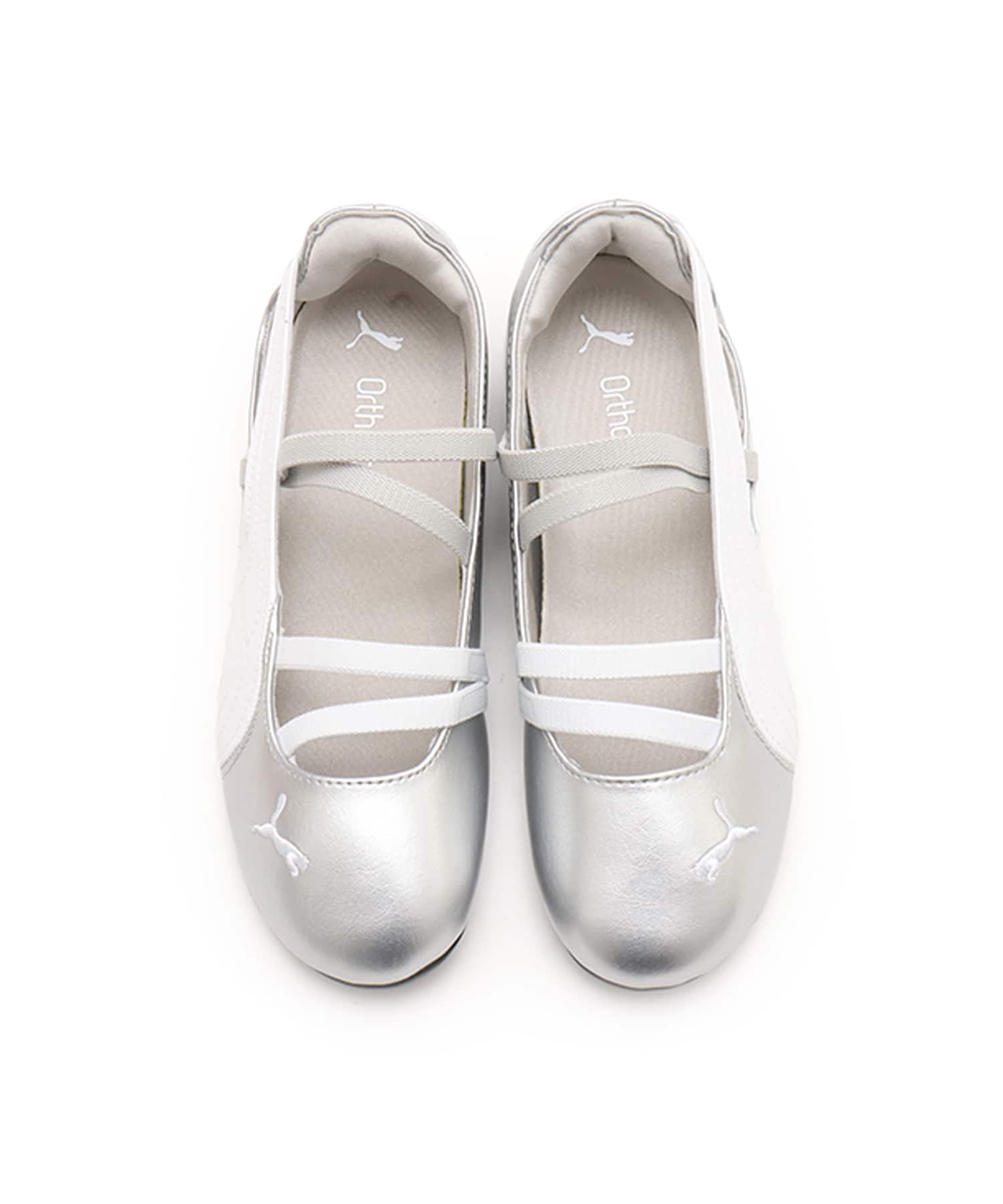 PUMA SPEEDCAT BALLET METALLIC WNS PUMA SILVER-PUMA WHITEの画像