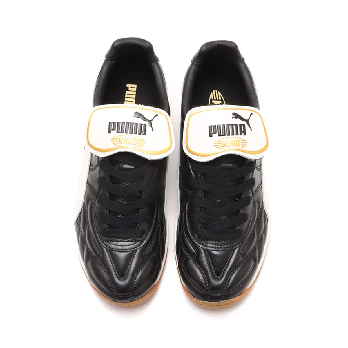PUMA KING INDOOR PUMA BLACK-WARM WHITEの画像