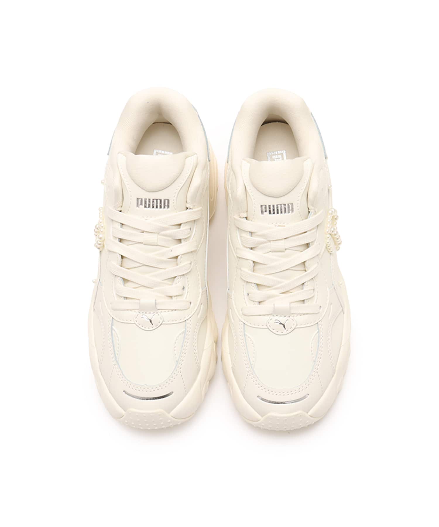 PUMA PULSAR WEDGE WNS PEARL FROSTED IVORY-PUMA WHITEの画像