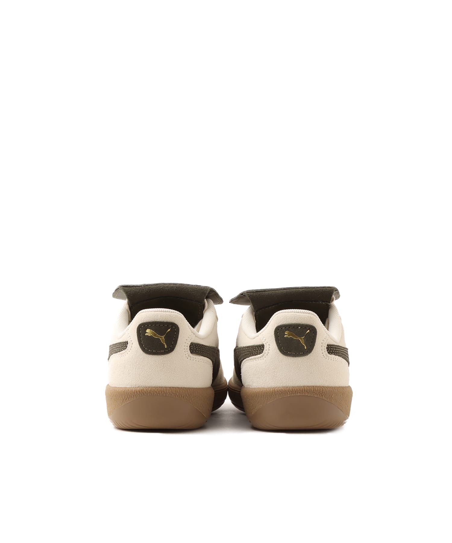 PUMA PALERMO PREMIUM SUEDE ALPINE SNOW-DARK OLIVE-PUMAの画像
