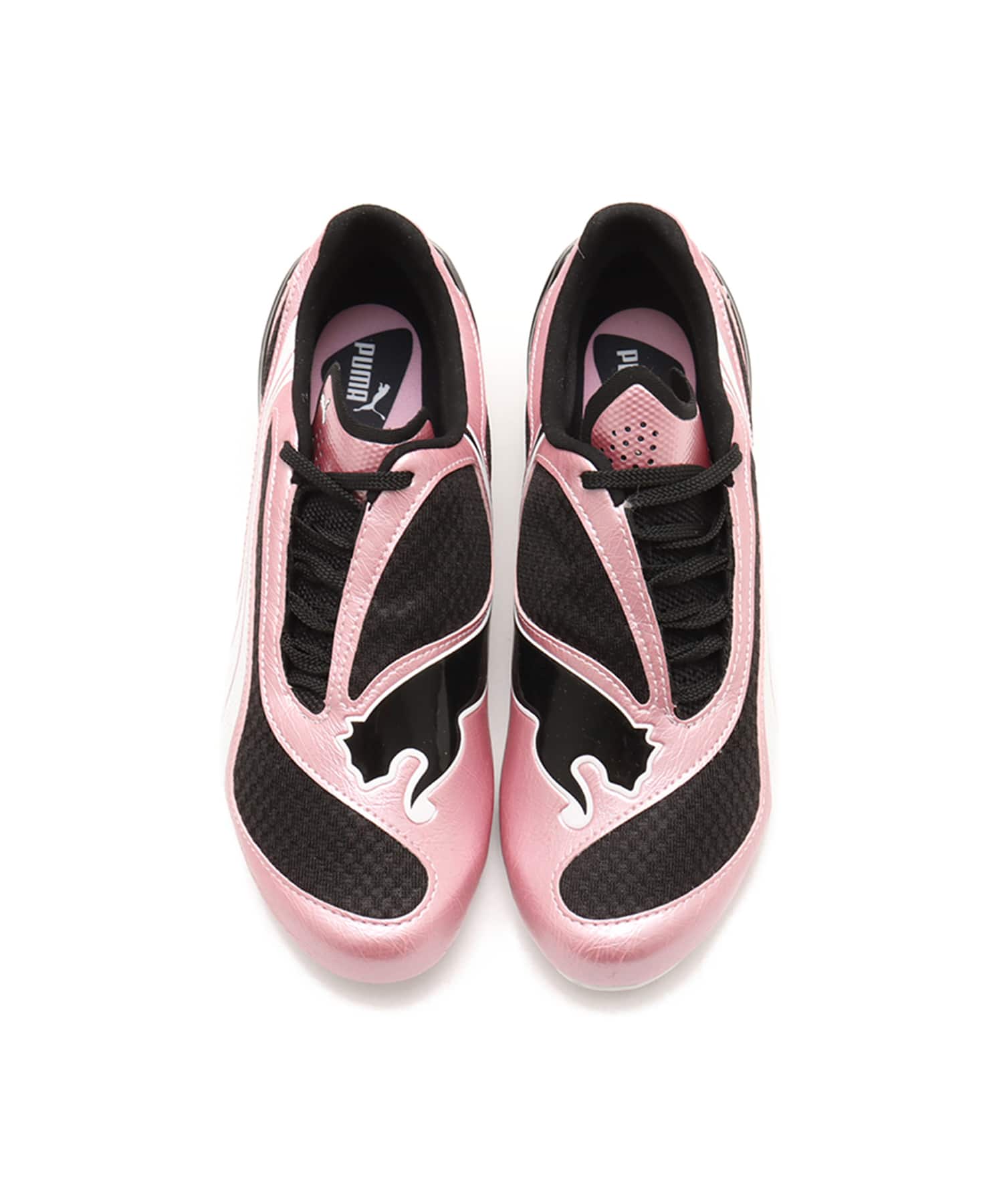 PUMA V-S1 METALLIC PUMA Black-Poised Pinkの画像