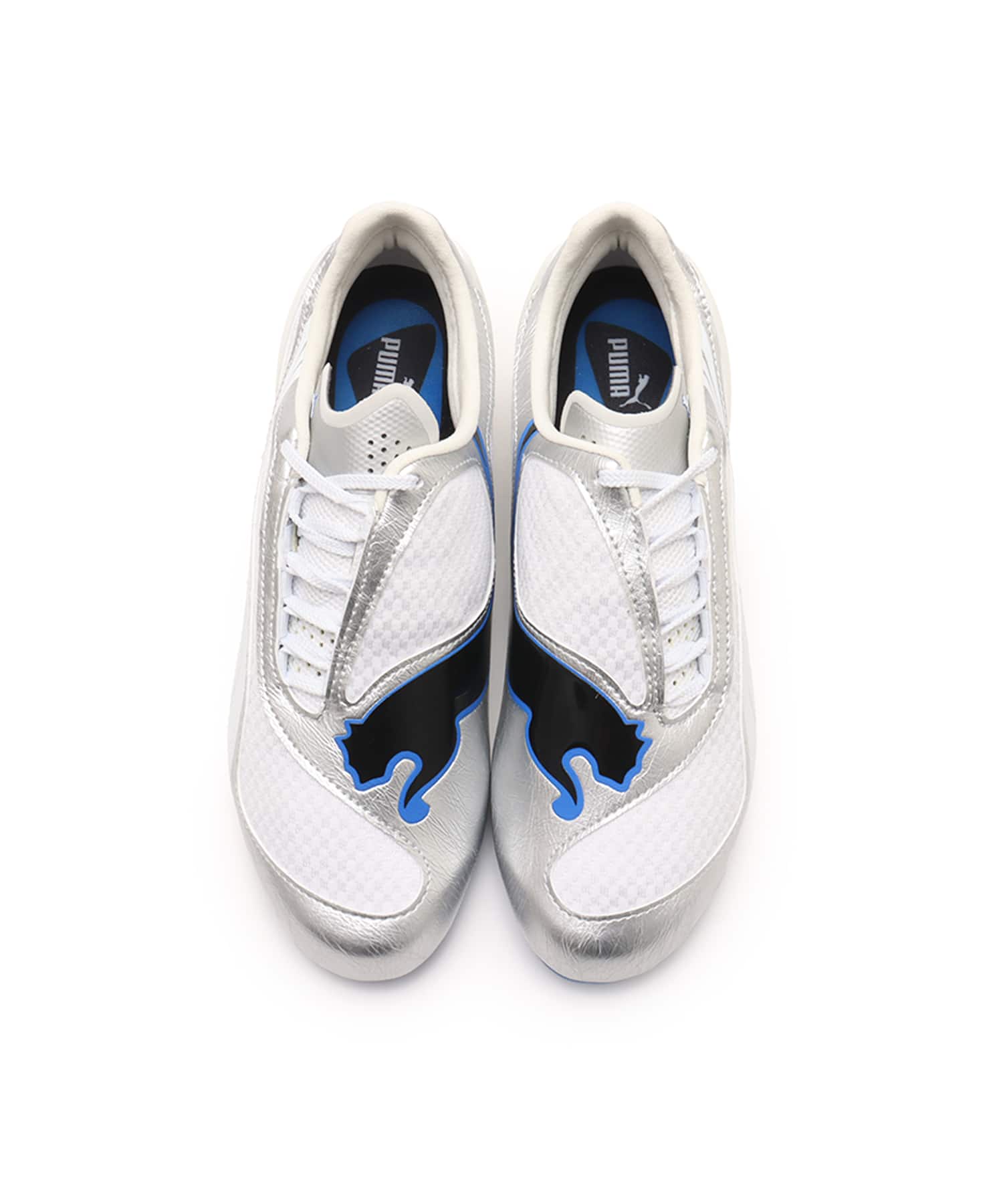 PUMA PUMA V-S1 METALLIC PUMA WHITE-PUMA SILVERの画像