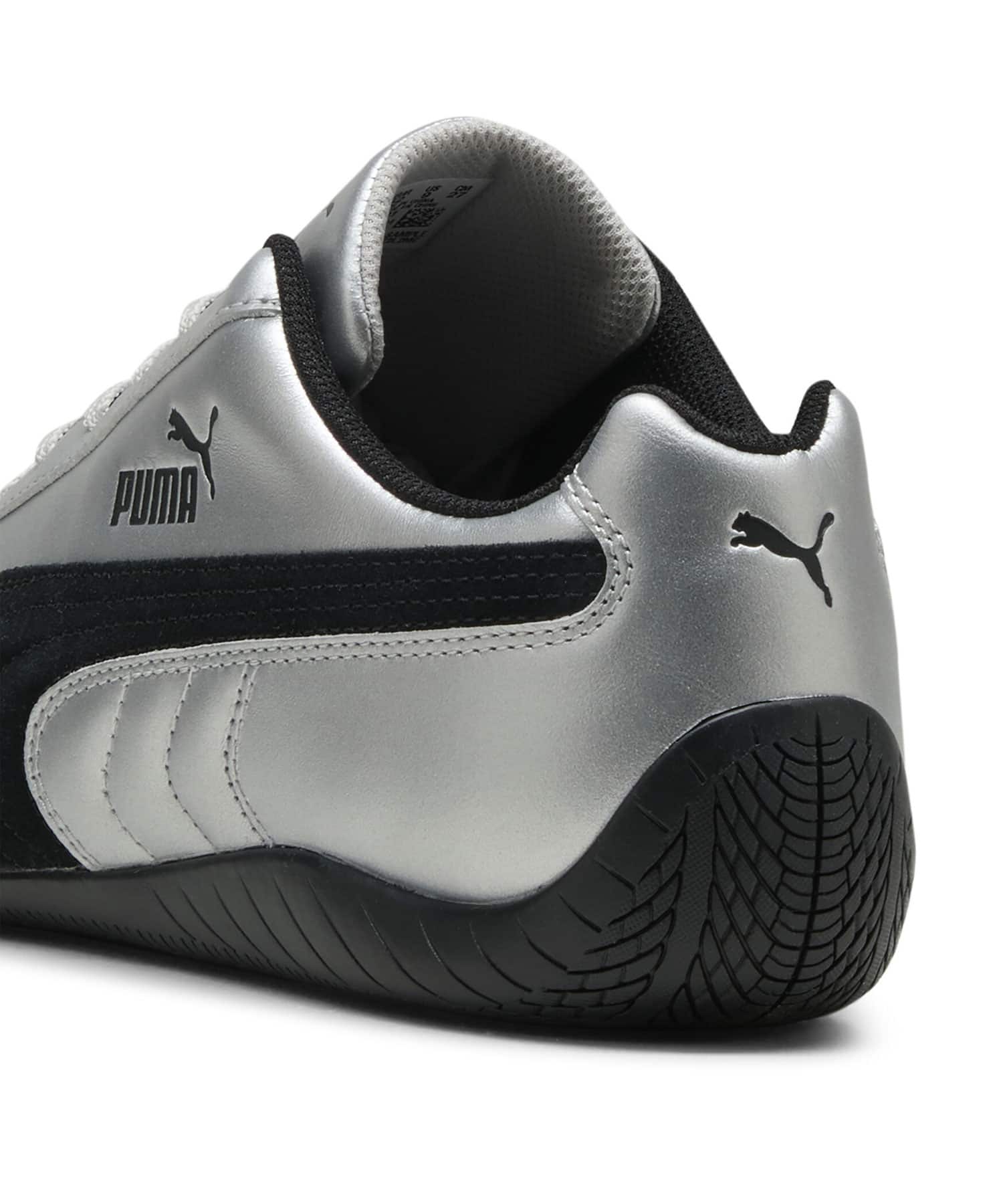 PUMA SPEEDCAT METALLIC PUMA SILVER-PUMA BLACKの画像