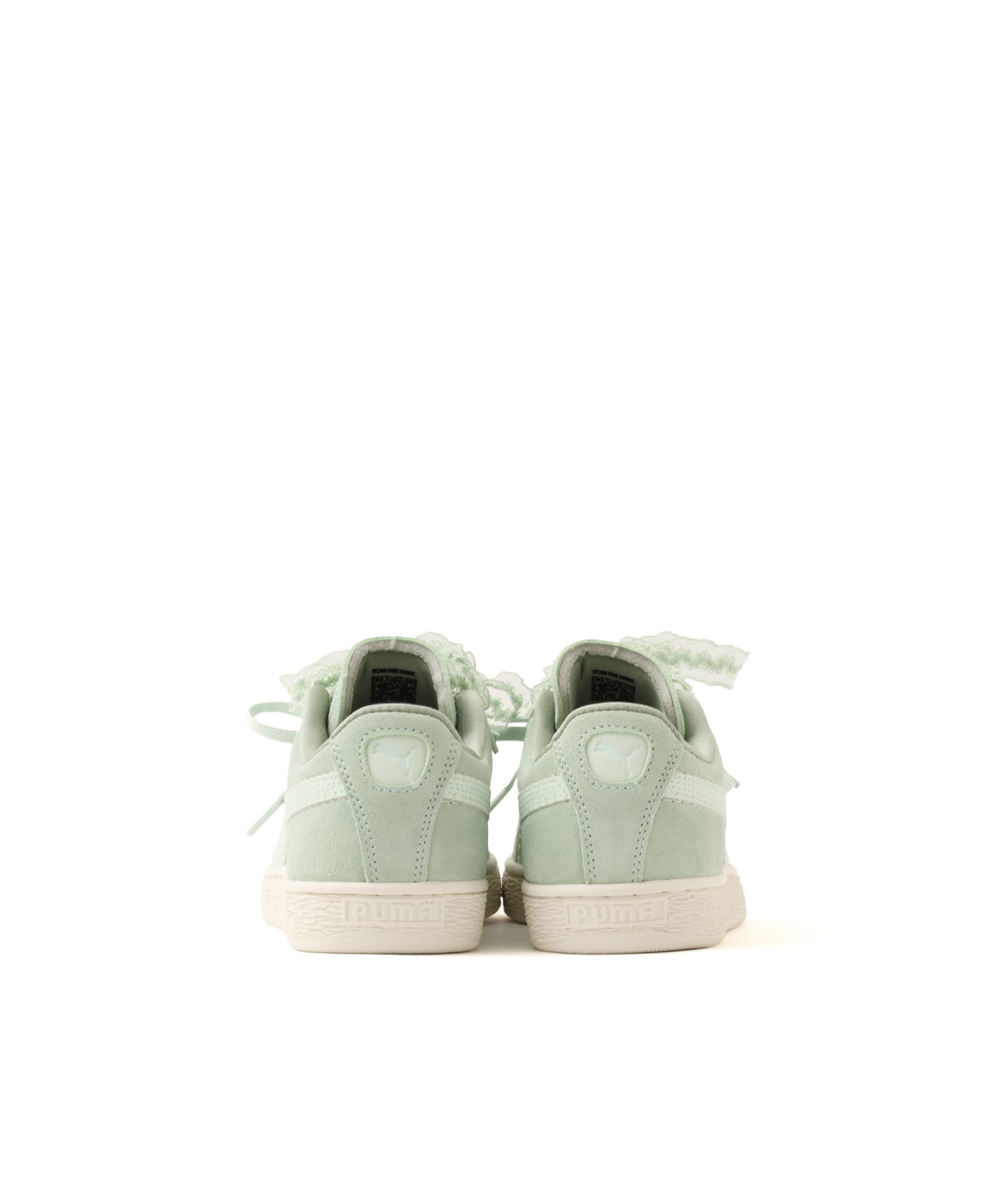 PUMA SUEDE BLOOM WNS SOFT GRASS-SAGE GLOWの画像