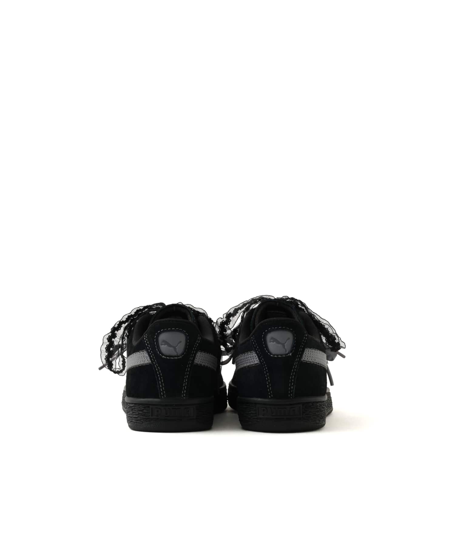 PUMA SUEDE BLOOM WNS PUMA BLACK-SLATE SKYの画像