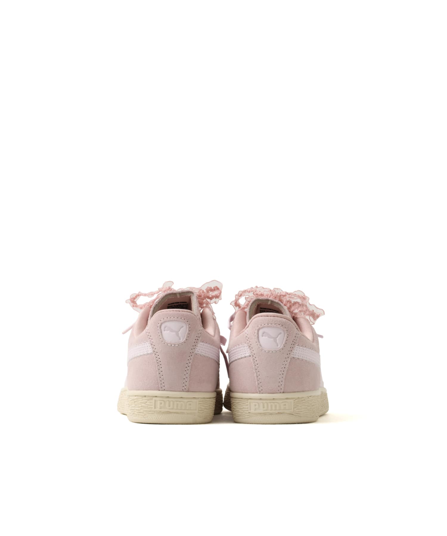 PUMA SUEDE BLOOM WNS MISTY PINK-POWDER PINKの画像