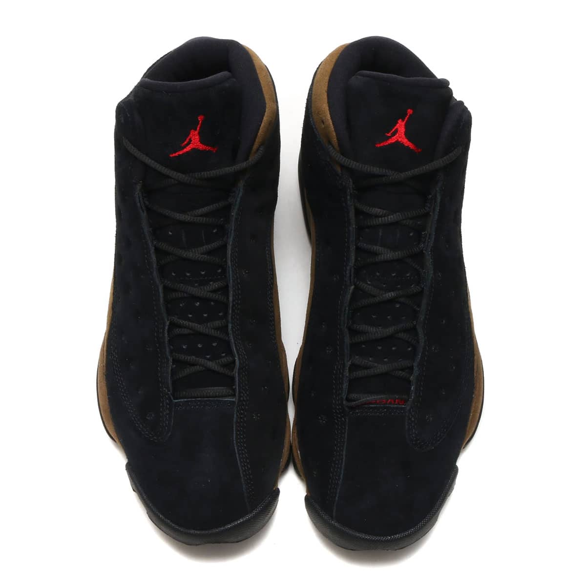 JORDAN BRAND AIR JORDAN 13 RETRO  BLACK/GYM RED-LIGHT OLIVE-WHITEの画像