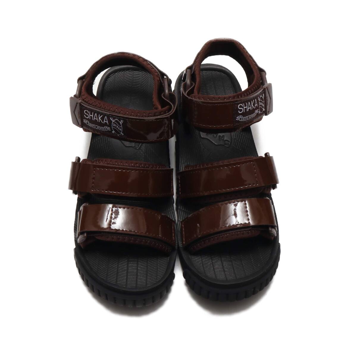 SHAKA NEO BUNGY PATENT Brown 20SS-Iの画像