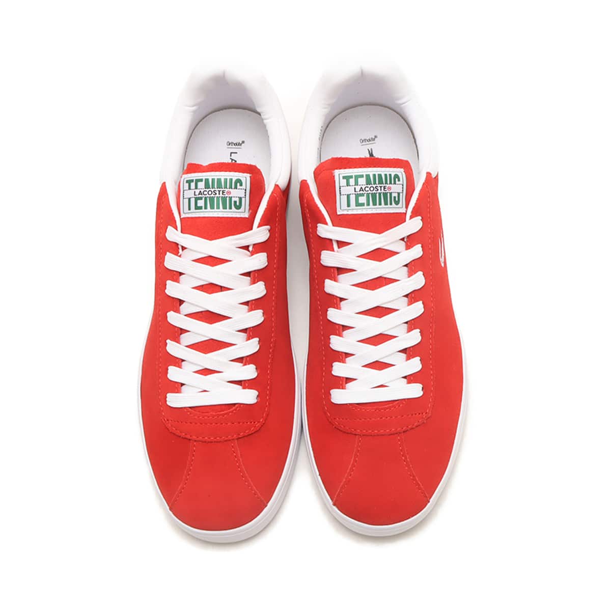 LACOSTE BASESHOT 223 1 SMA RED/WHT 23FA-I（ラコステ ベース