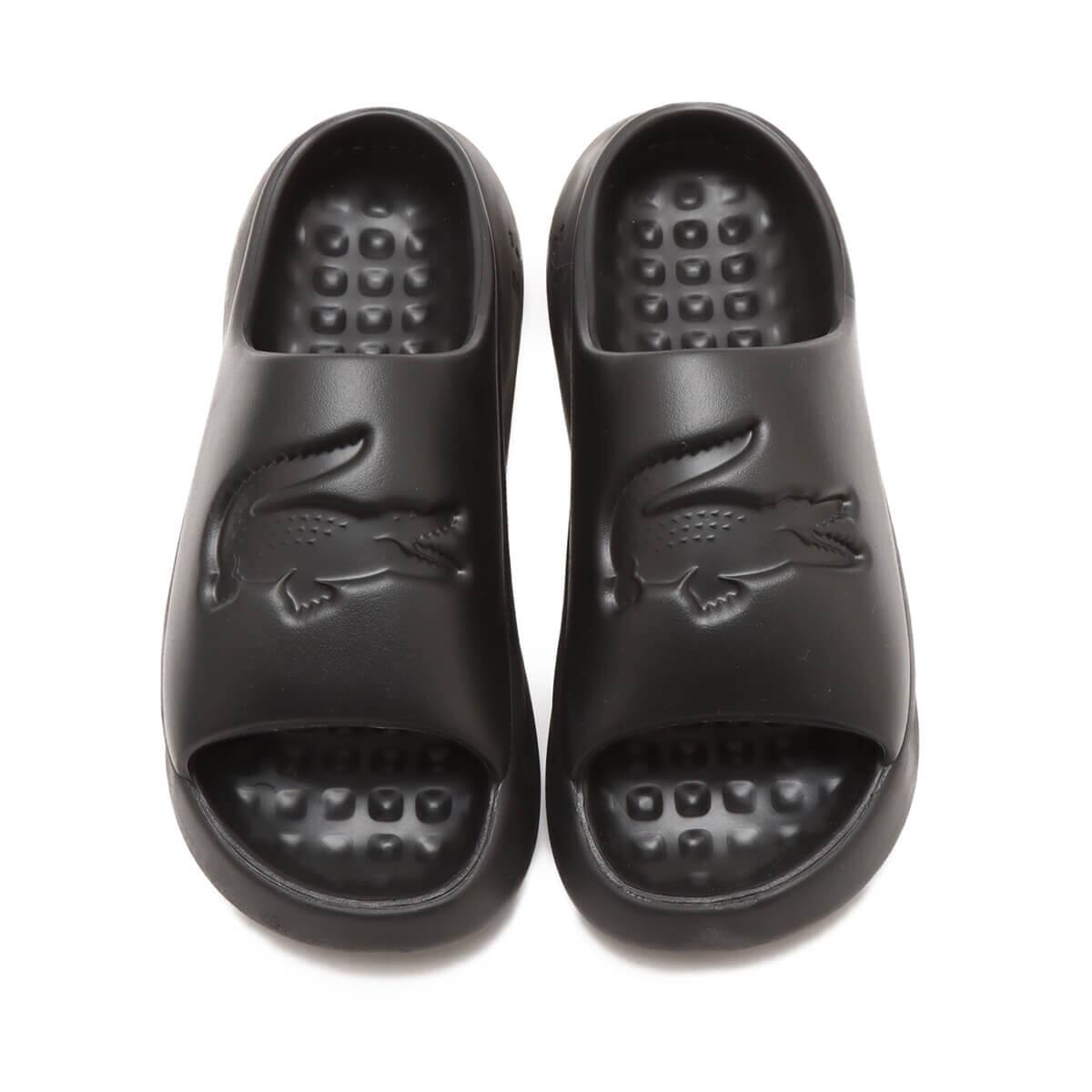 LACOSTE SERVE SLIDE 3.0 1241 CMA BLK/BLK 24SP-Iの画像