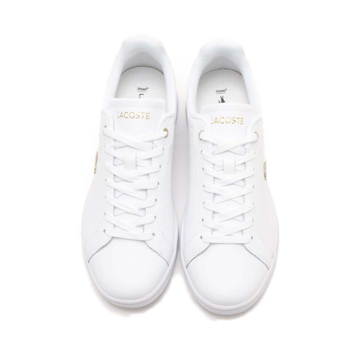 LACOSTE CARNABY PRO 124 1 SFA WHT/GLD 24SP-Iの画像