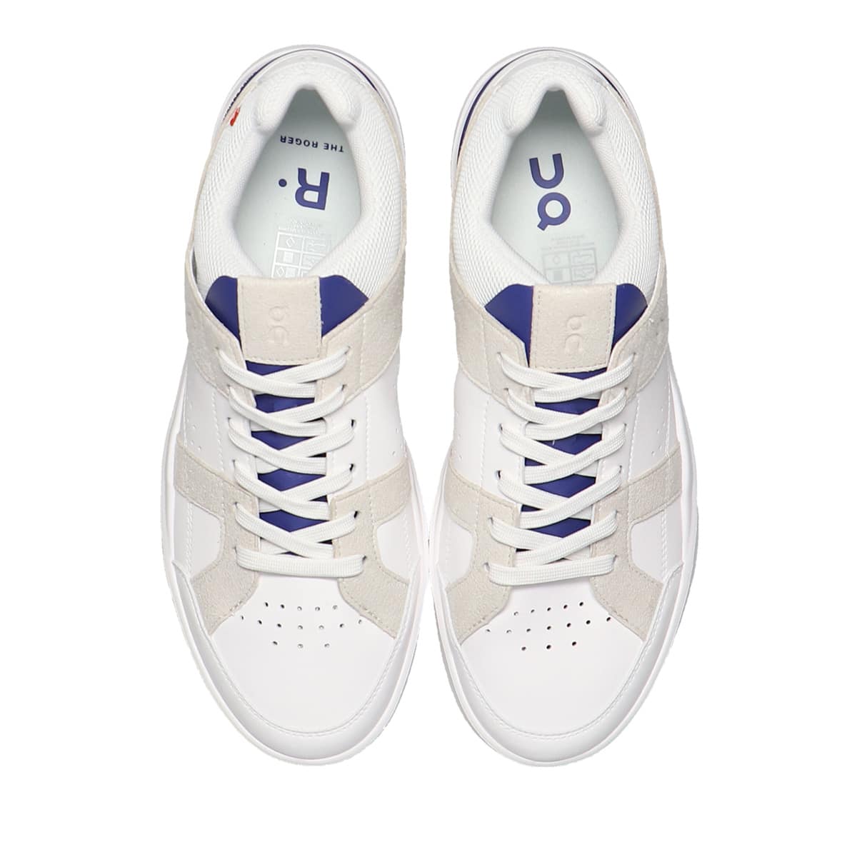 On THE ROGER Clubhouse White/Indigoの画像