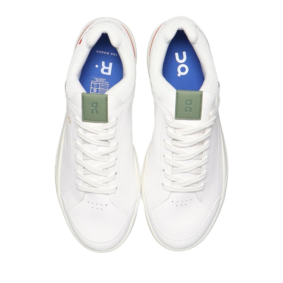 On THE ROGER Centre Court White/Coralの画像