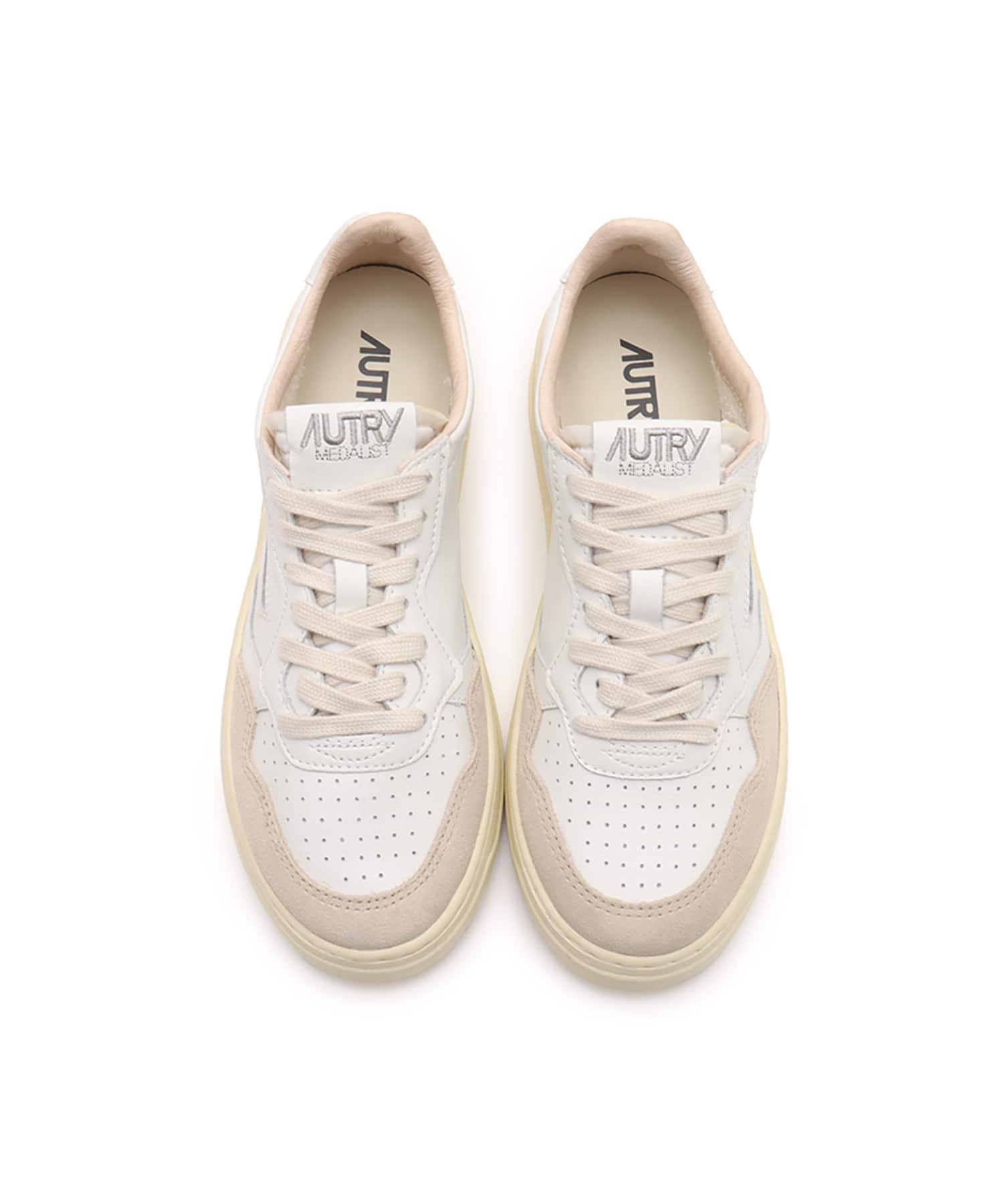 AUTRY MEDALIST LOW WHITEの画像