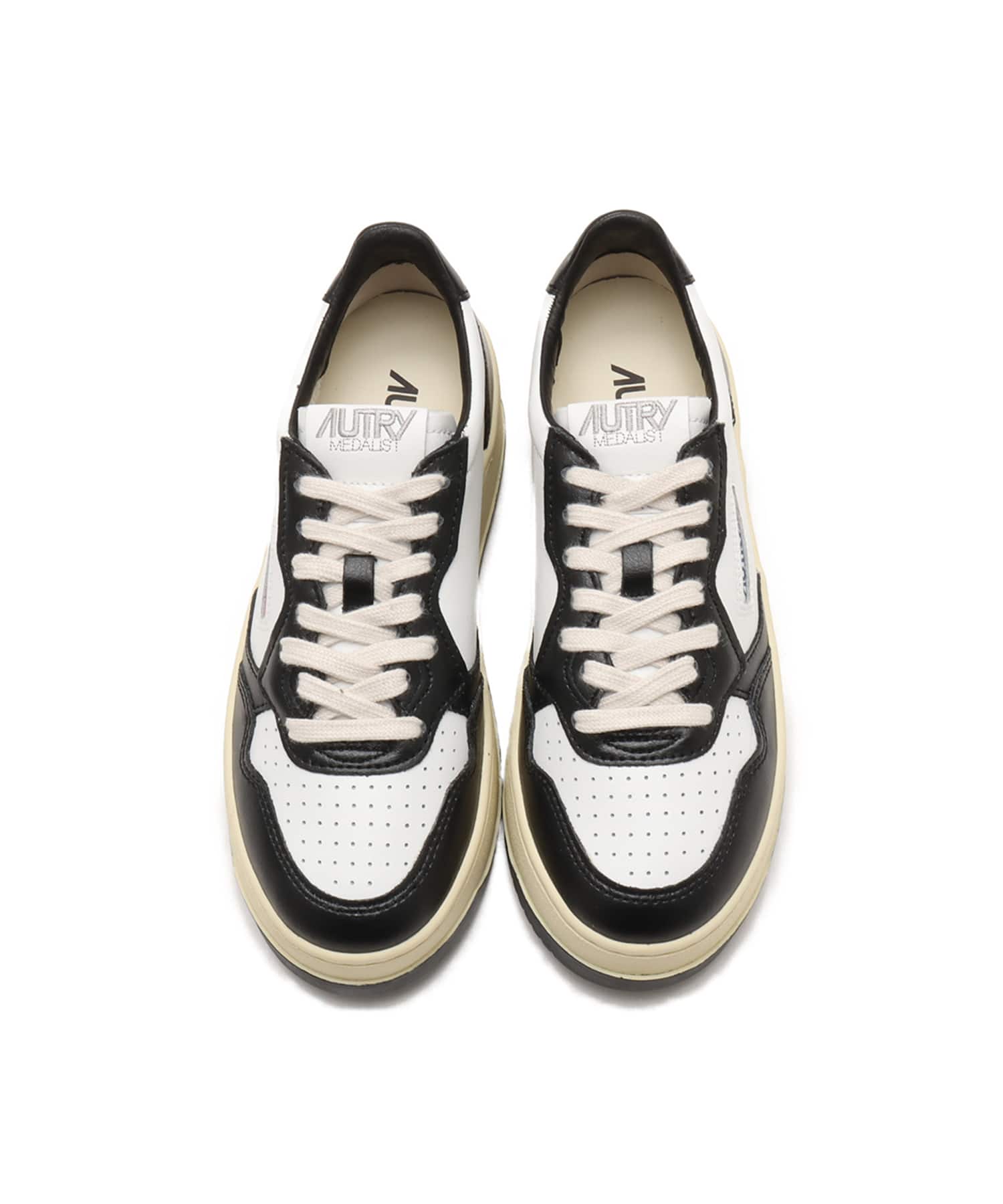 AUTRY PLATFORM LOW BLACKの画像