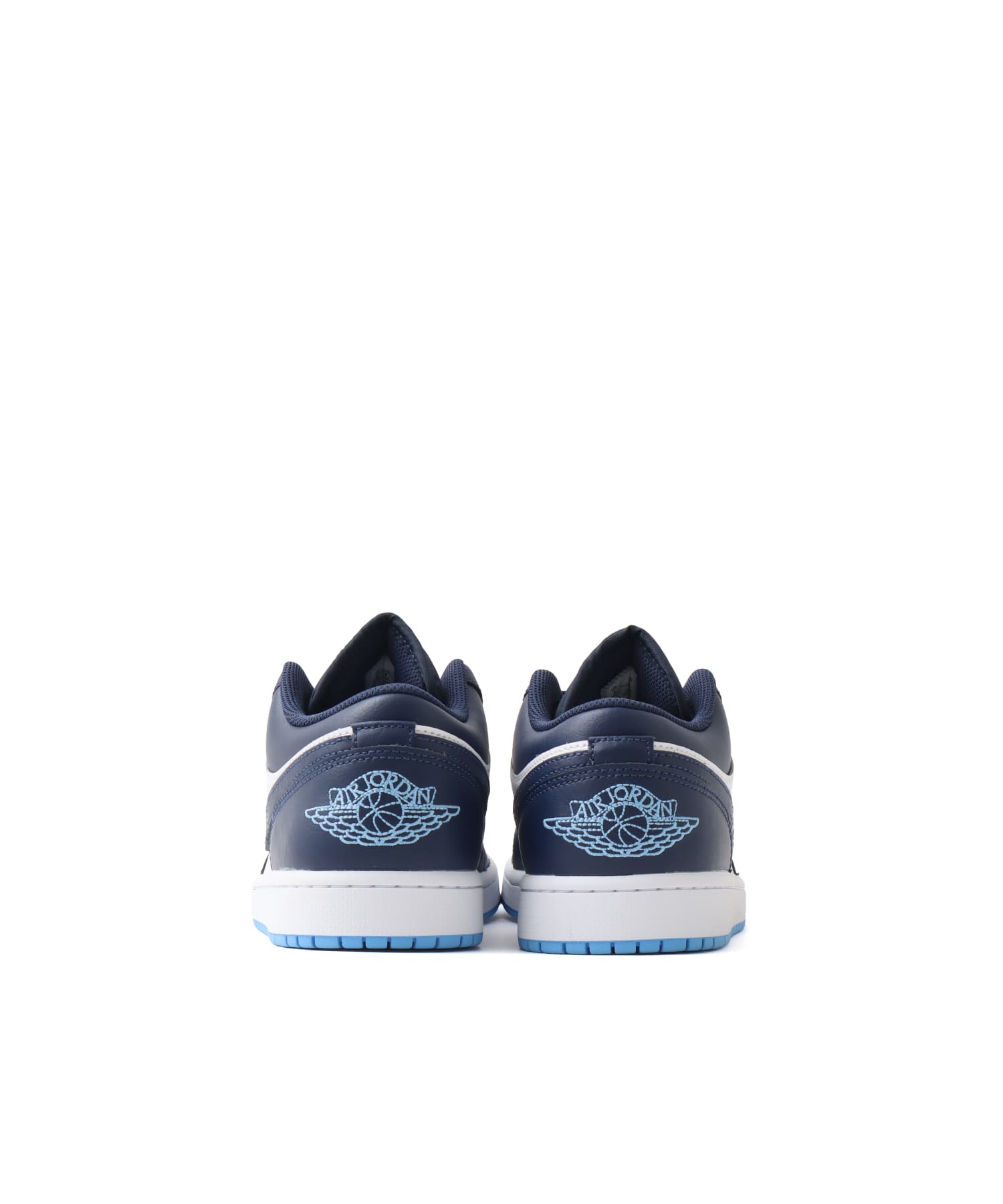 JORDAN BRAND AIR JORDAN 1 LOW MIDNIGHT NAVY/UNIVERSITY BLUE-WHITEの画像