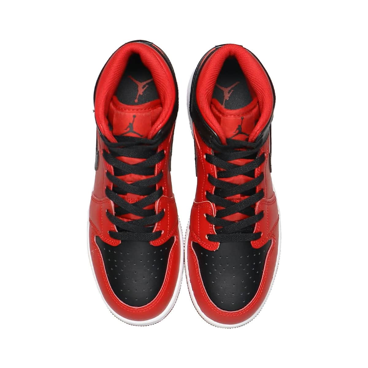 JORDAN BRAND AIR JORDAN 1 MID (GS) GYM RED/BLACK-WHITE 22SP-I