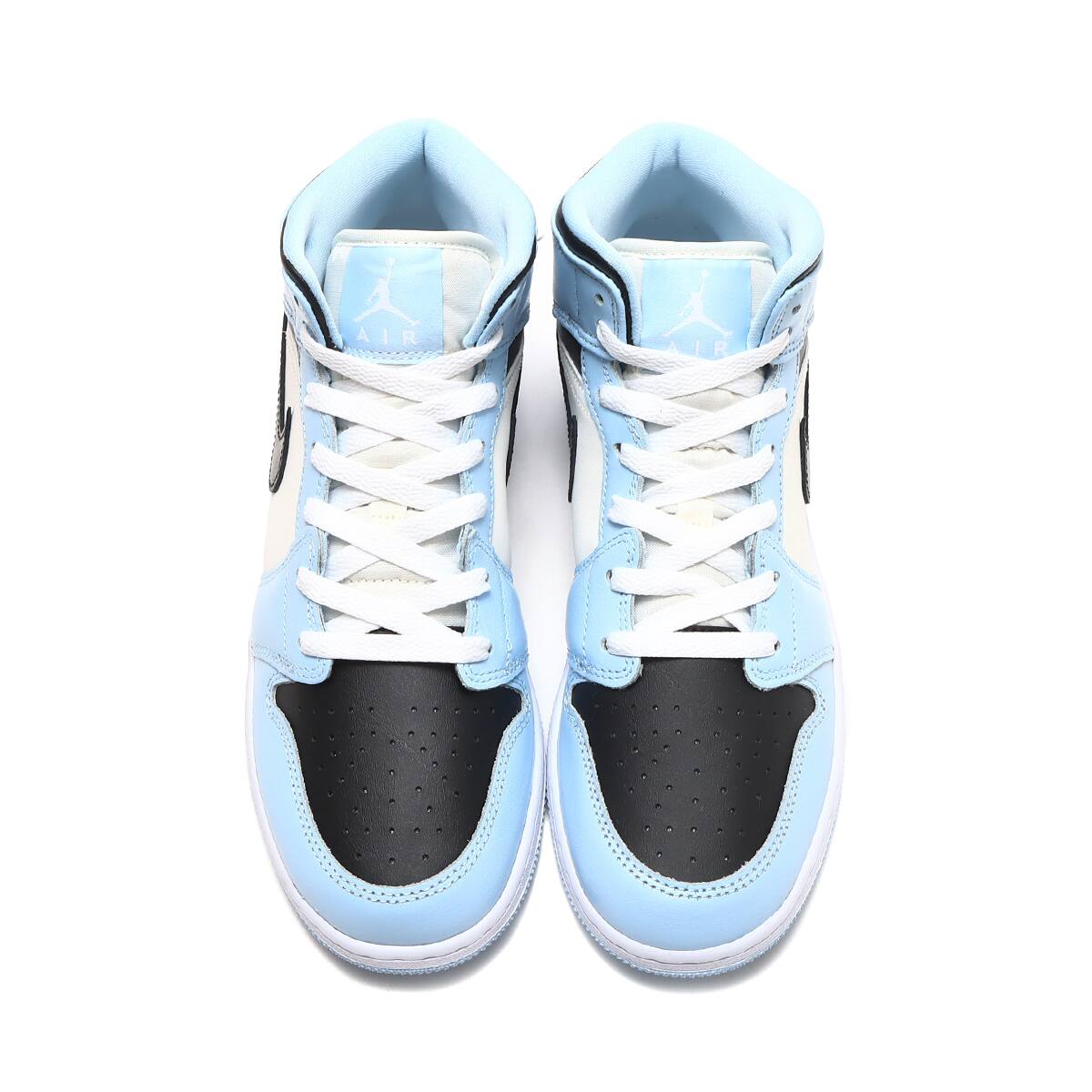 JORDAN BRAND AIR JORDAN 1 MID ICE BLUE/BLACK-SAIL-WHITE 22HO-I