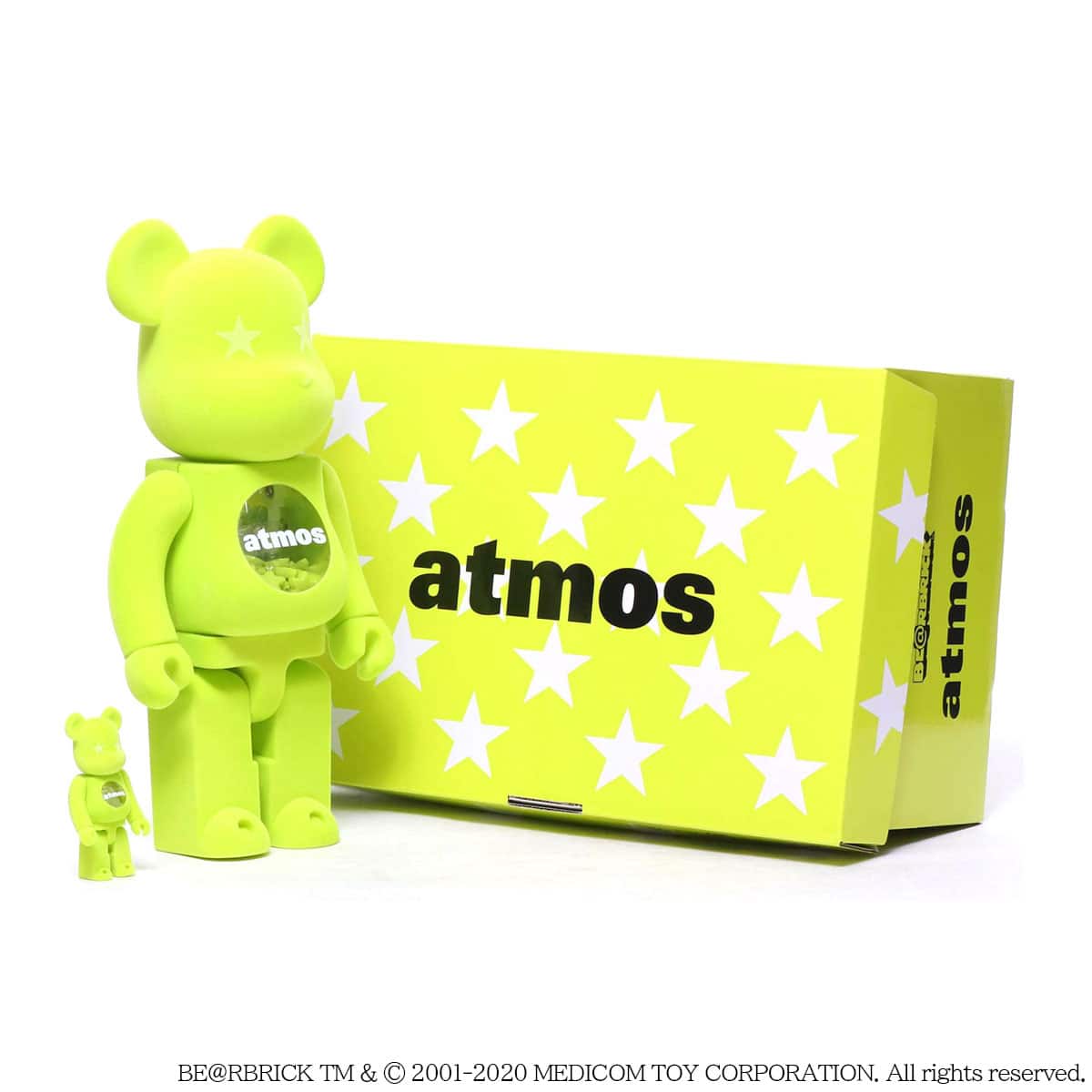 BE@RBRICK atmos x LACOSTE 100% & 400%