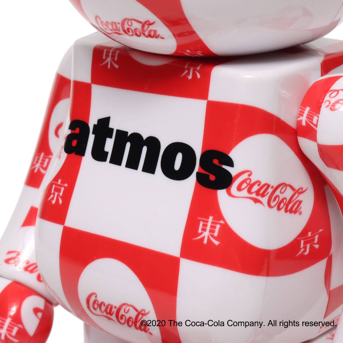 があればご BE@RBRICK atmos Coca-Cola 東京 100％ & 400％の通販 by kou's shop｜ラクマ にデリ
