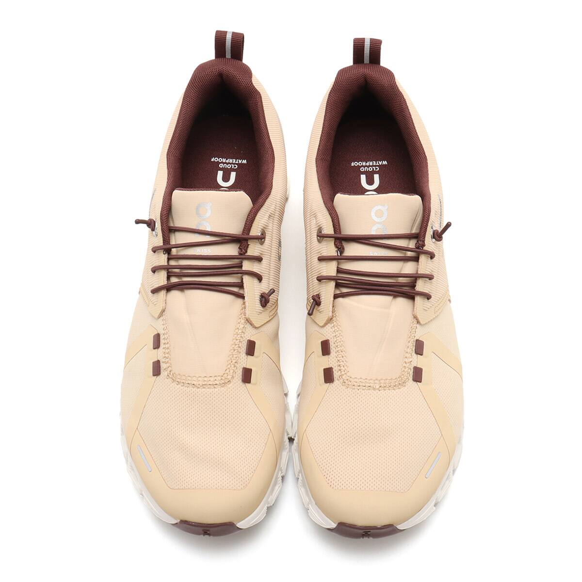 On Cloud 5 Waterproof M Savannah | Ivory の画像