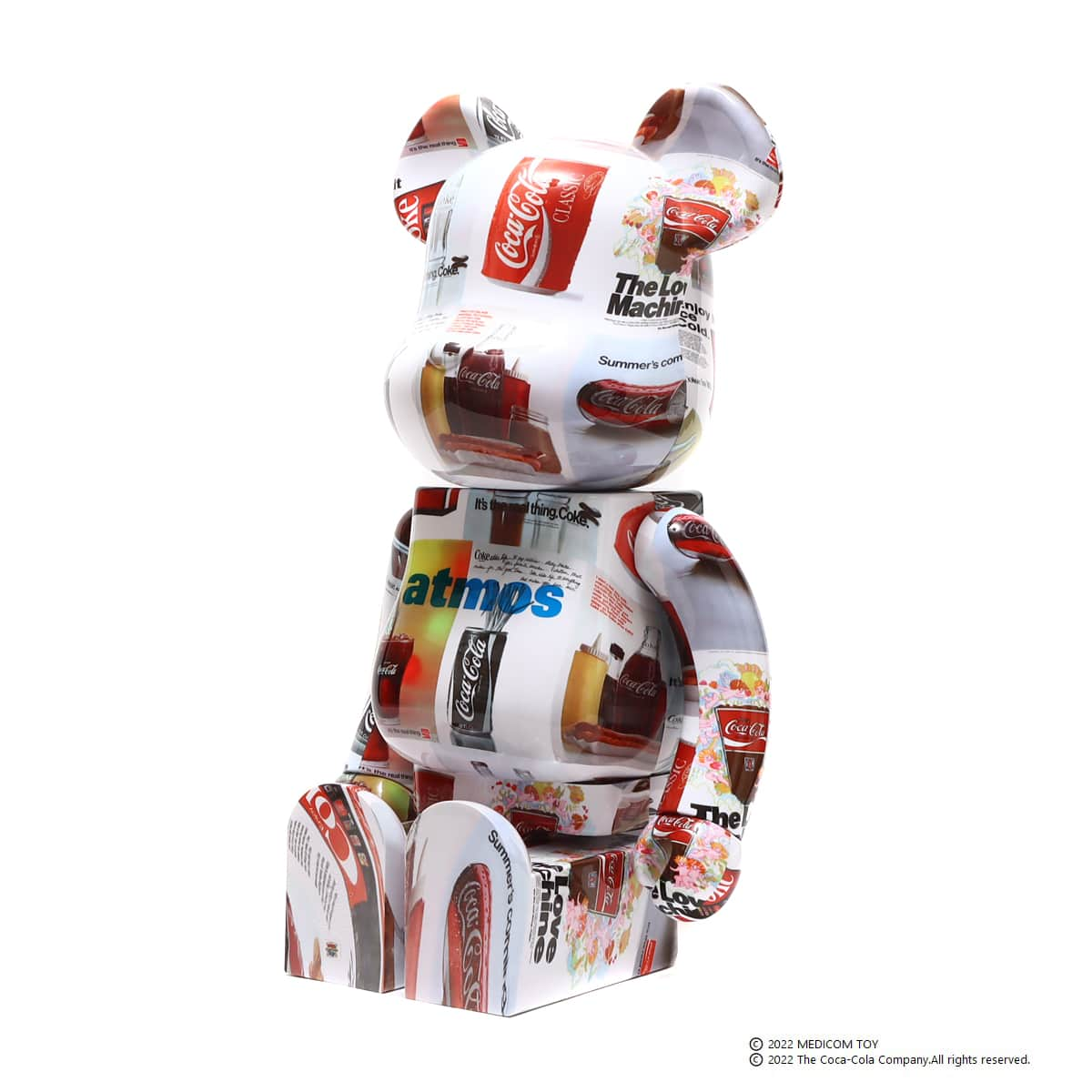 ベアブリック アトモス×コカコーラ 1000% BE@RBRICK