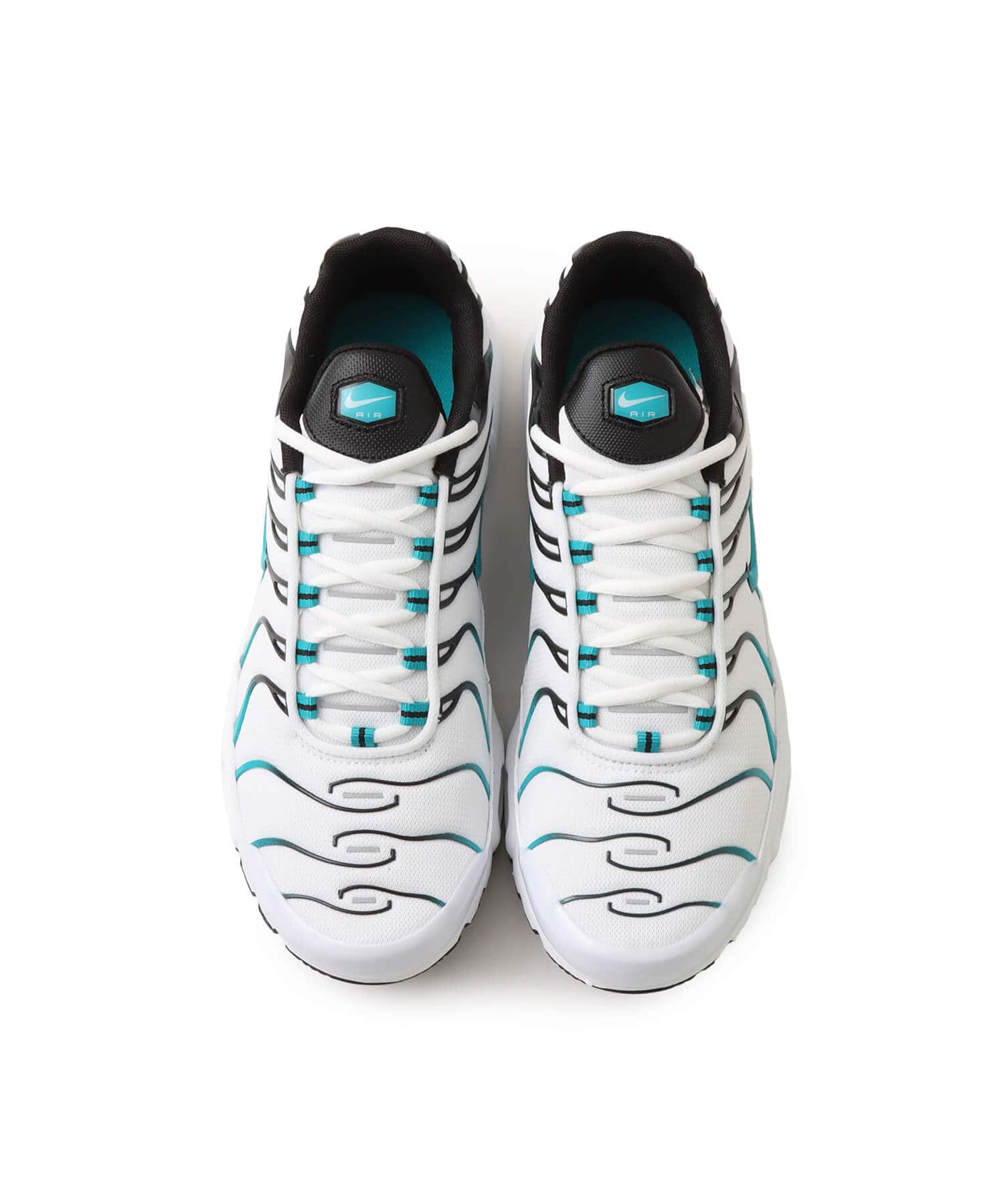 NIKE AIR MAX PLUS WHITE/TURBO GREEN-REFLECT SILVERの画像