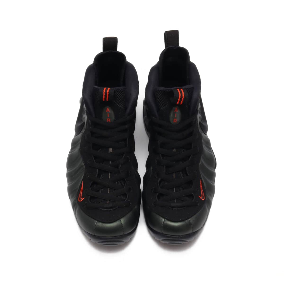 foamposite pro sequoia black team orange