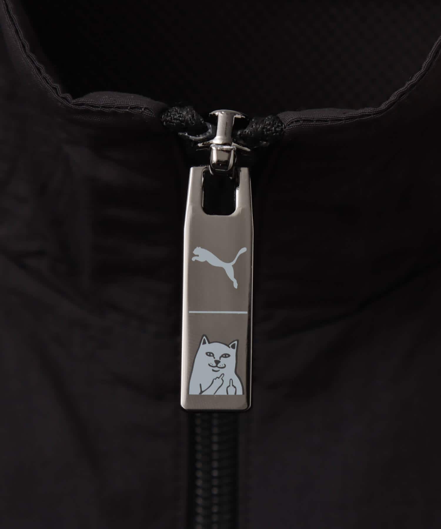 PUMA PUMA x RIPNDIP T7 OVERSIZED TRACK JACKET WV PUMA BLACKの画像