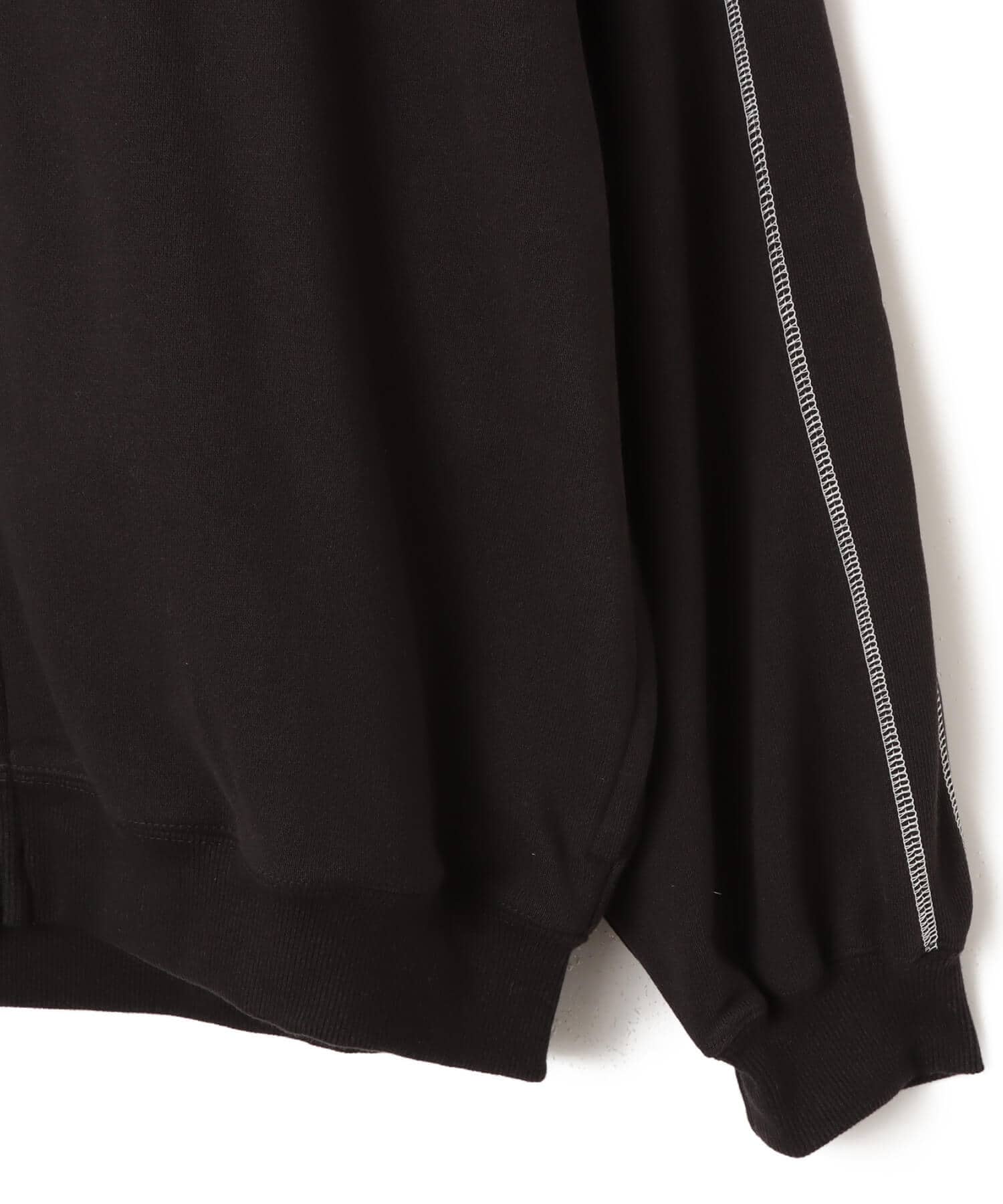 PUMA PUMA x ROSE T7 OVERSIZED FULL-ZIP HOODIE TR PUMA BLACKの画像