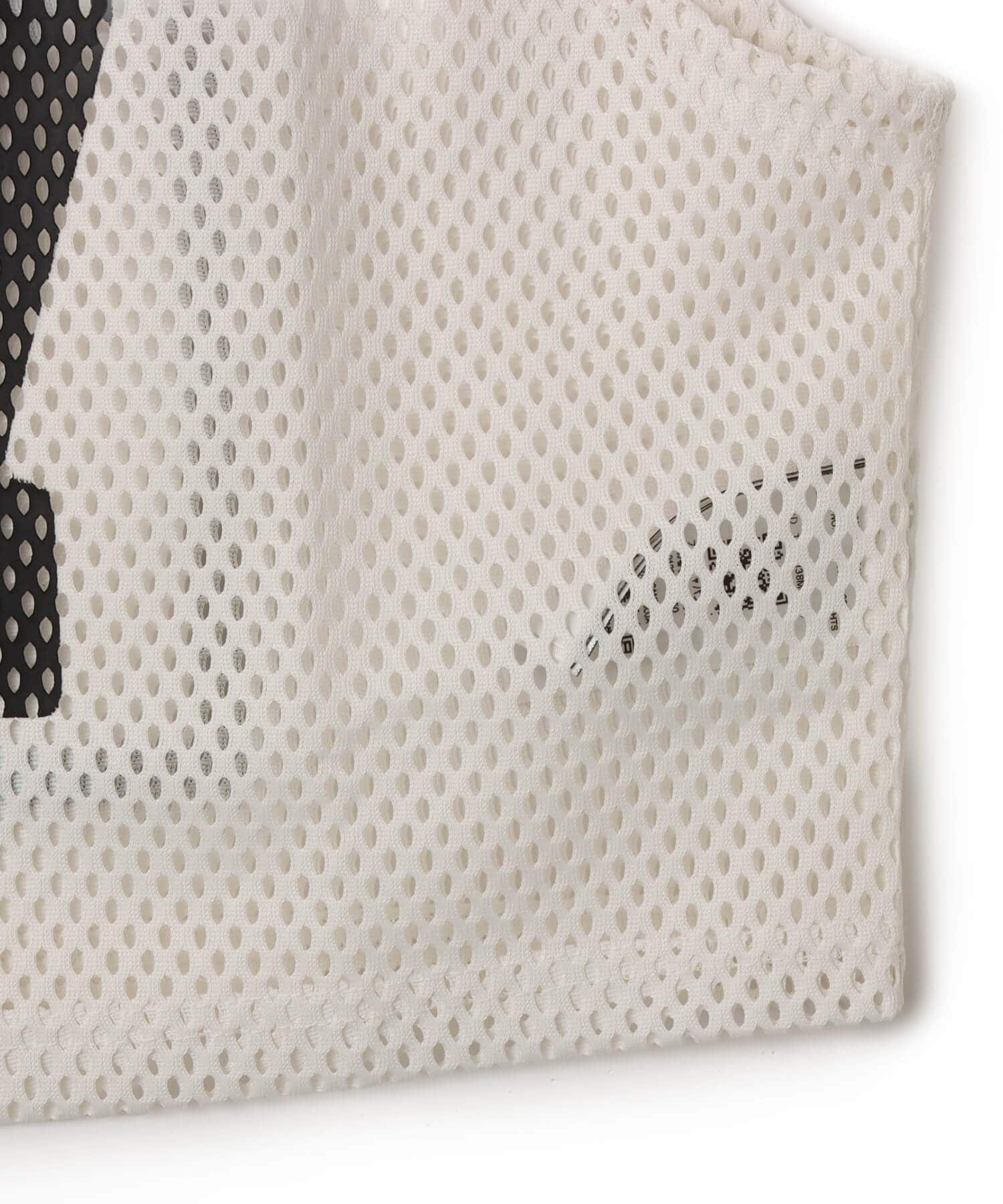 PUMA PUMA x ROSE RELAXED MESH TOP WARM WHITEの画像