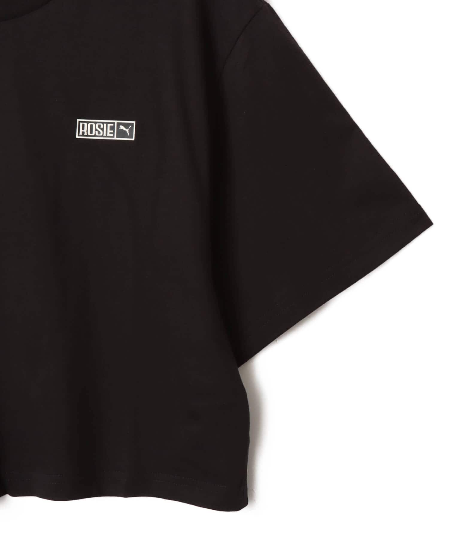 PUMA PUMA x ROSE RELAXED TEE PUMA BLACKの画像