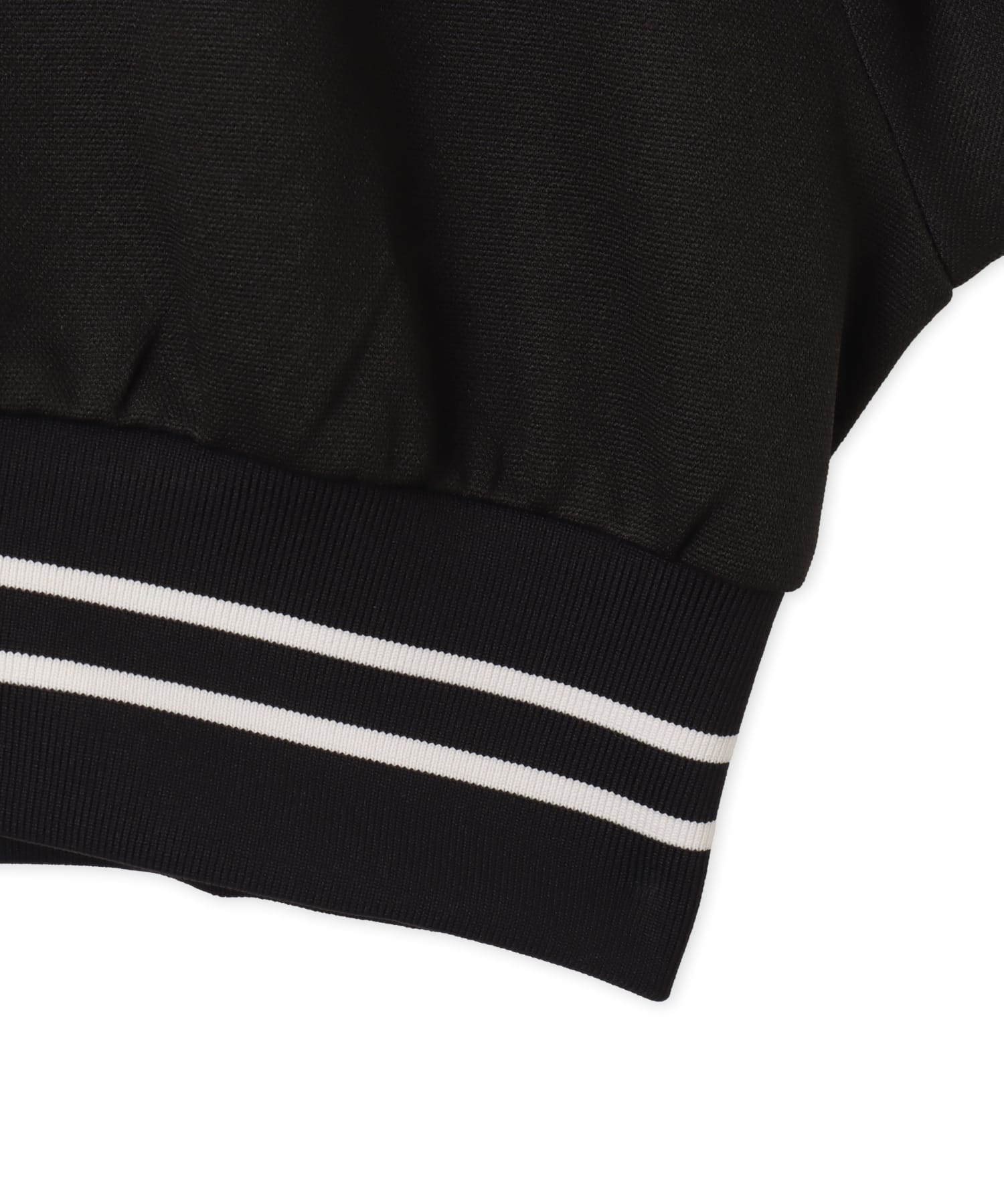 PUMA T7 PIQUE RELAXED CROPPED TRACK JACKET PUMA BLACKの画像