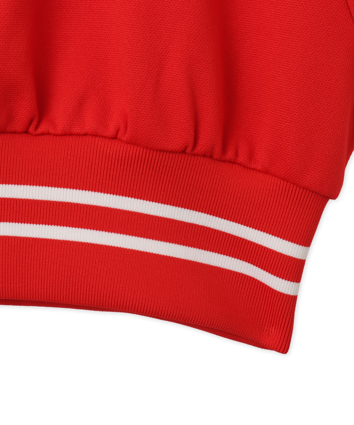 PUMA T7 PIQUE RELAXED CROPPED TRACK JACKET FOR ALL TIME REDの画像