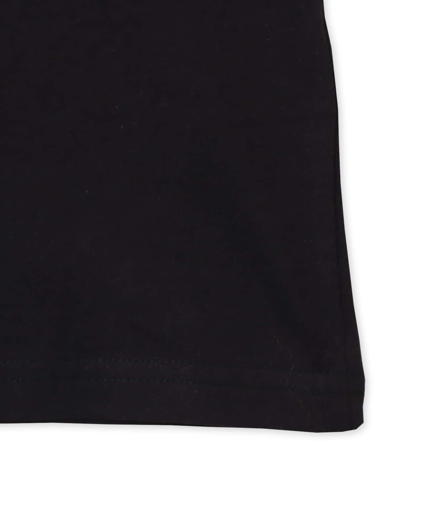 PUMA FUTURE.PUMA.ARCHIVE SLIM SHORT RINGER TEE PUMA BLACKの画像