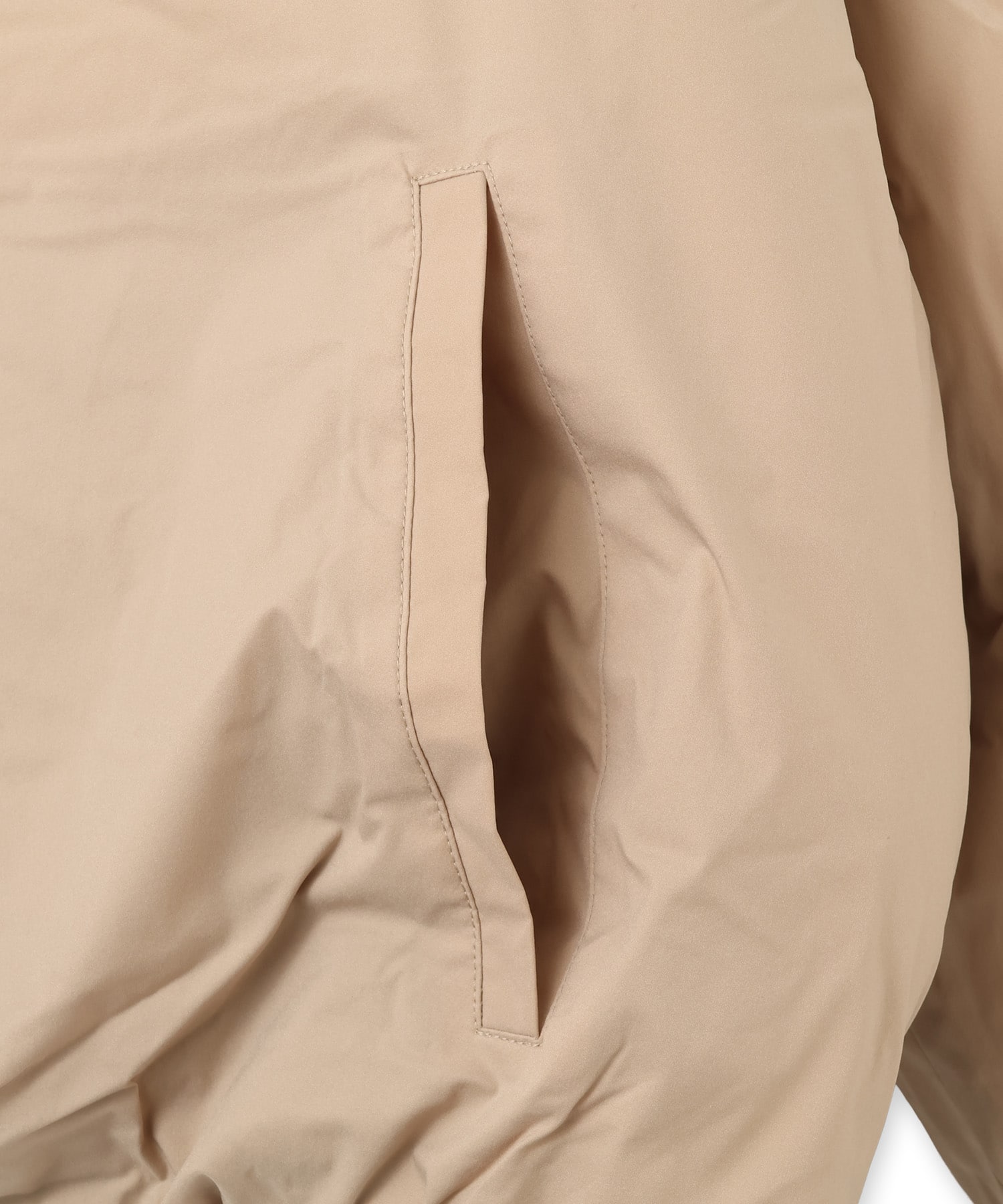 PUMA MATT TAFFETA PADDED JACKET WS ICE COFFEEの画像