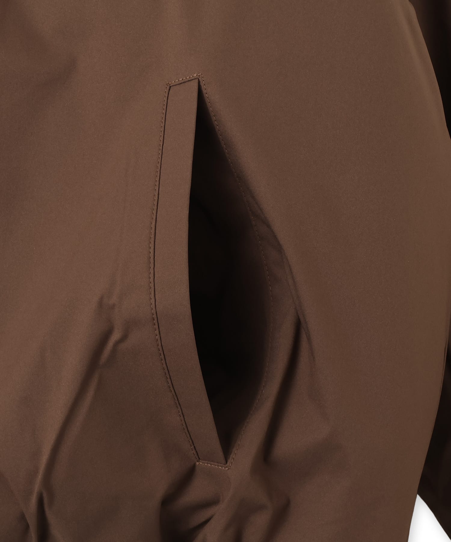 PUMA MATT TAFFETA PADDED JACKET WS CHOCOLATEの画像