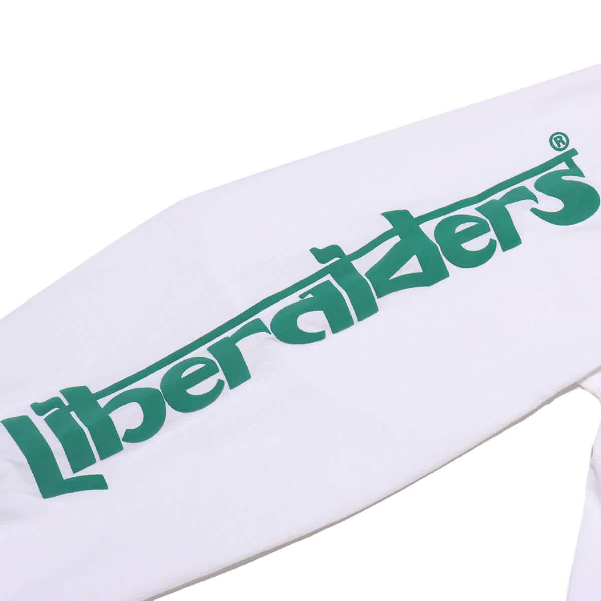 LIBERAIDERS SLEEVE LOGO L/S TEE WHITE 24SP-Iの画像