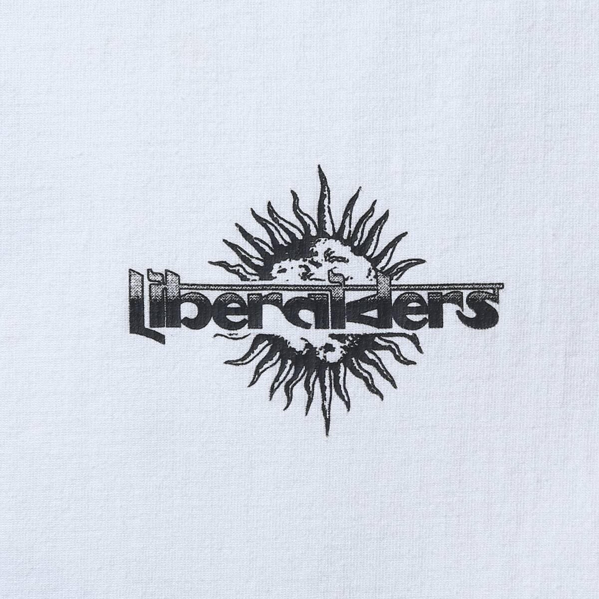 LIBERAIDERS LUNA ECLIPSE TEE WHITEの画像