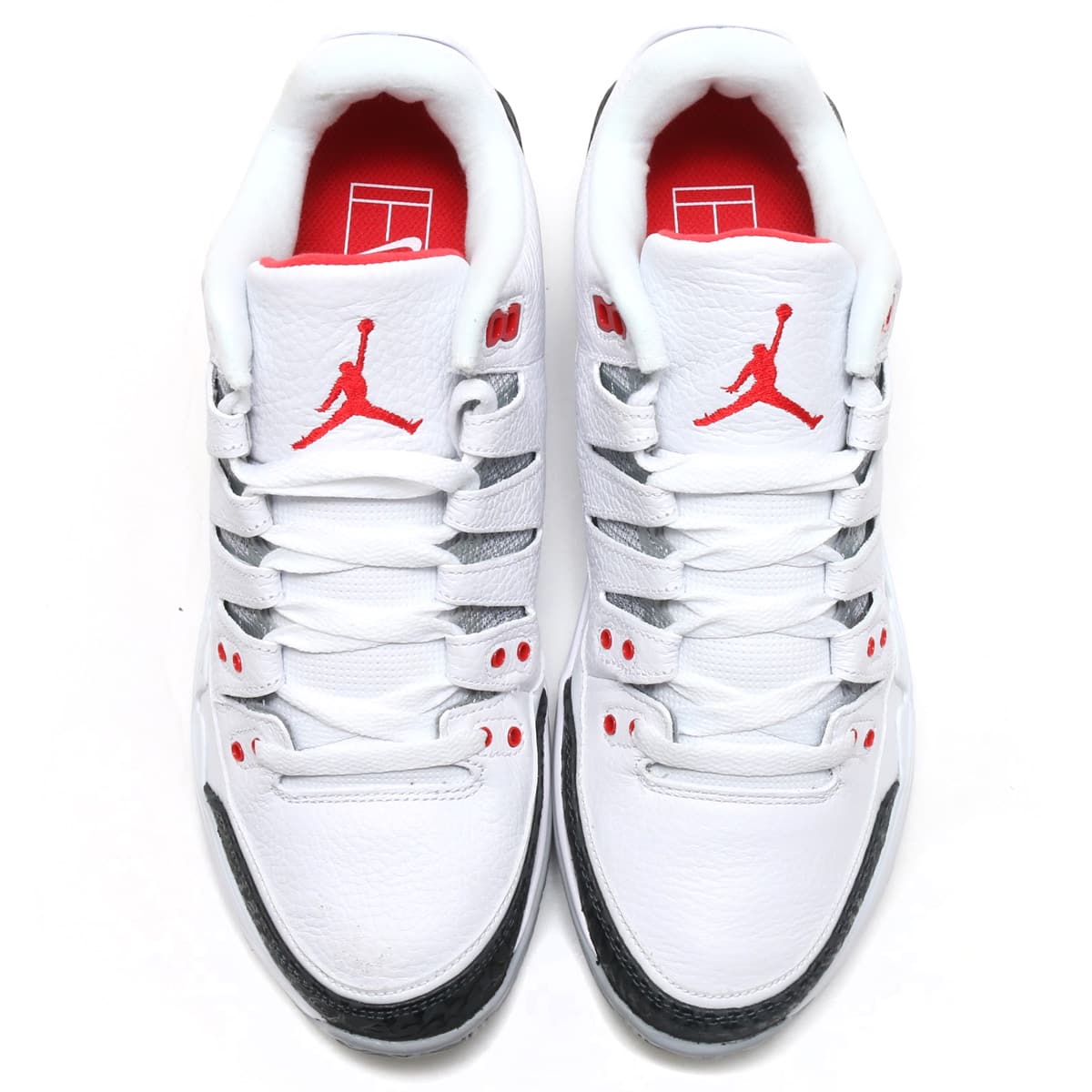 Nike Zoom Vapor Rf Aj3 White Fire Red Silver Black