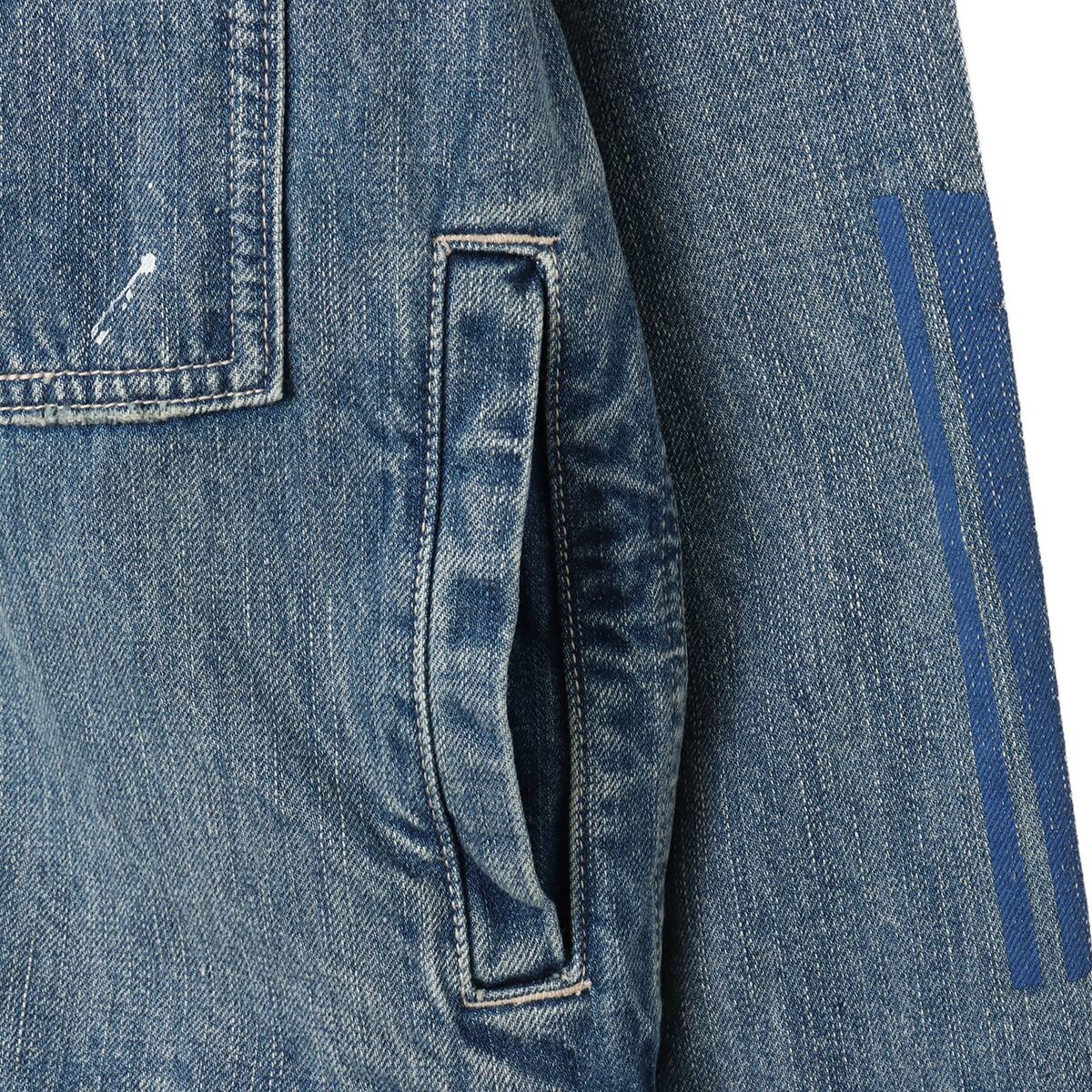LIBERAIDERS TRIBAL DENIM JACKET HW HARD WASHの画像
