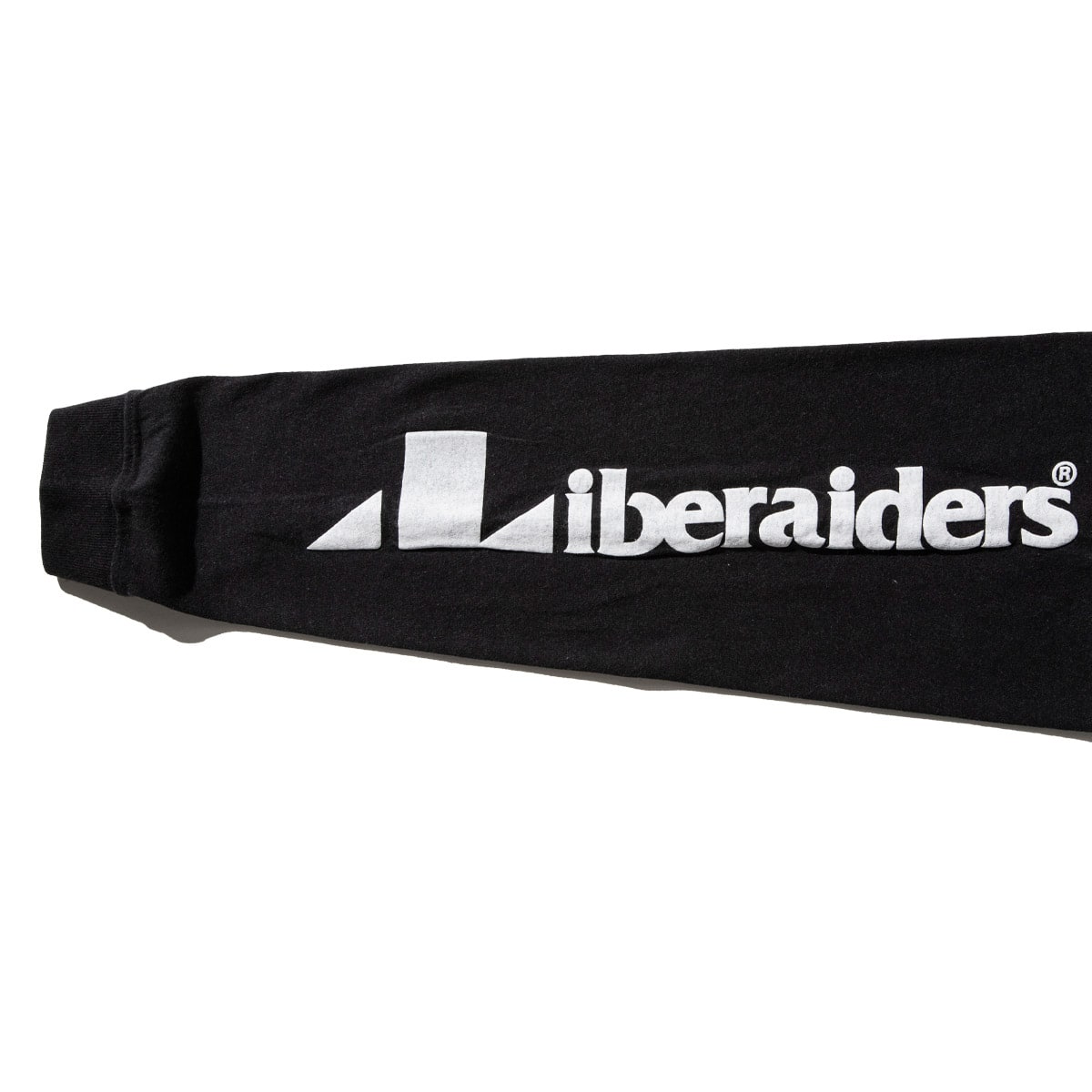 Liberaiders TRIANGLE LOGO L/S TEE BLACK の画像