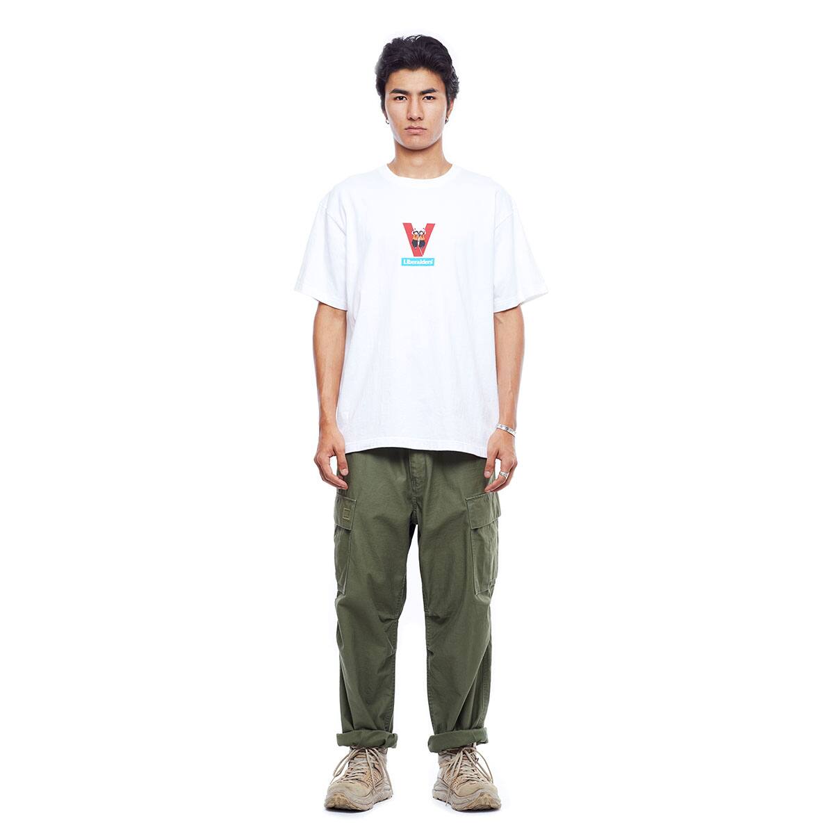 LIBERAIDERS VICTORY TEE WHITE 20SP-Iの画像