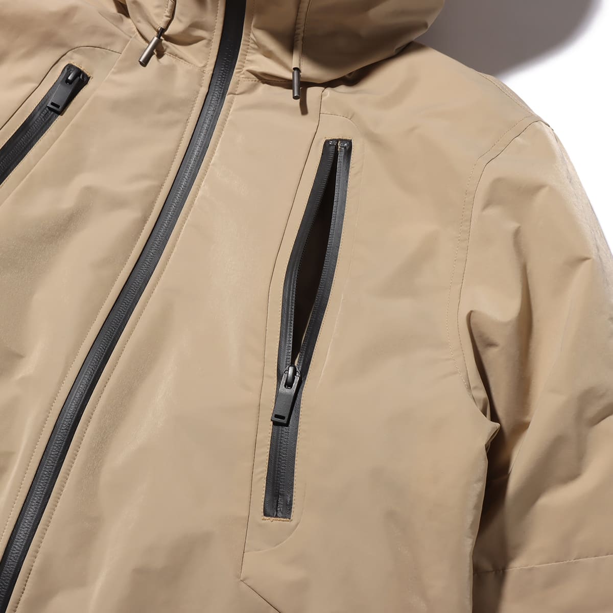 RE:LORE THE WISDOM DOWN PARKA BEIGE 20HO-Iの画像